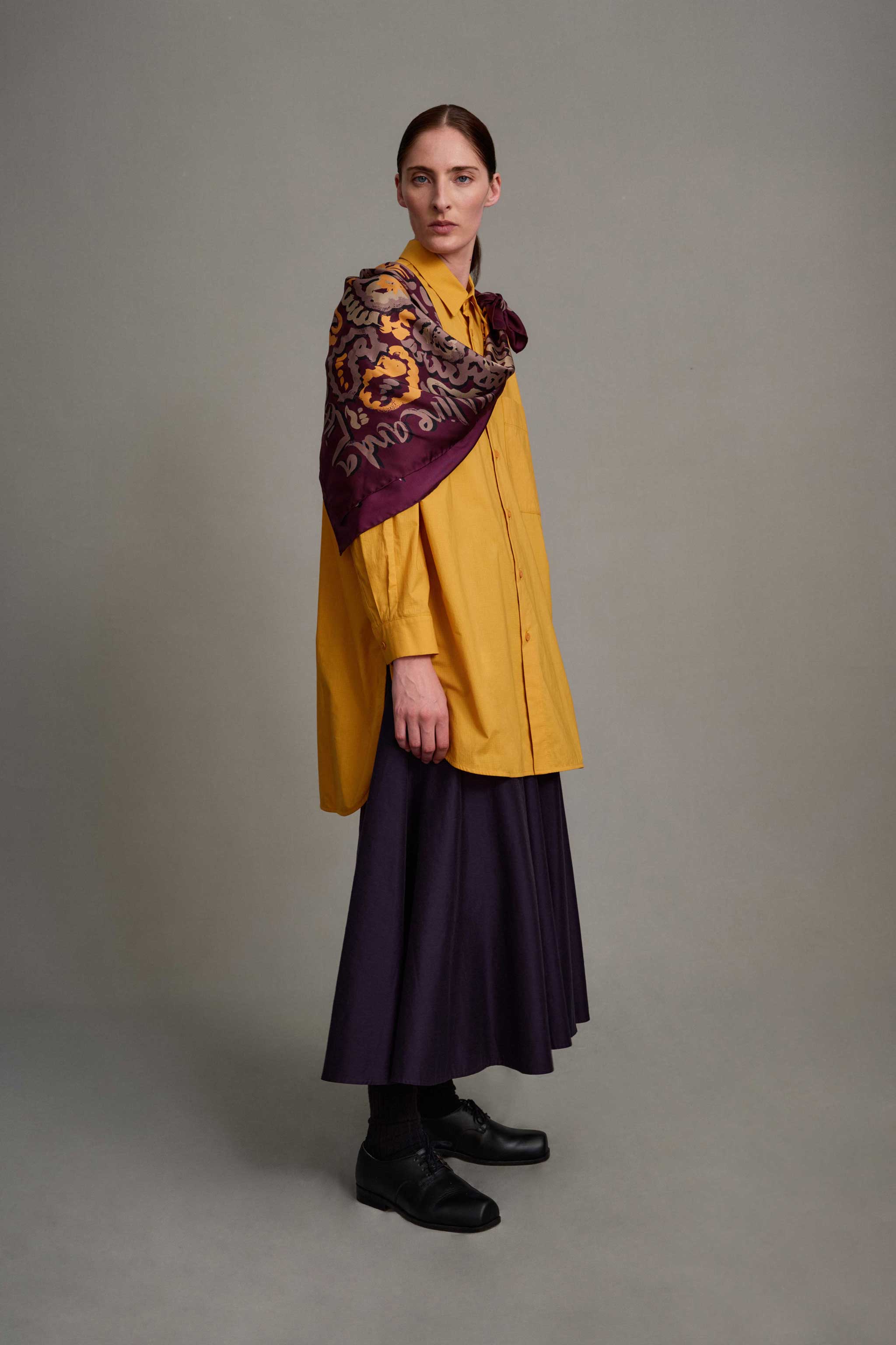 THE GHILLIE SCARF / SILK TWILL PROVERB