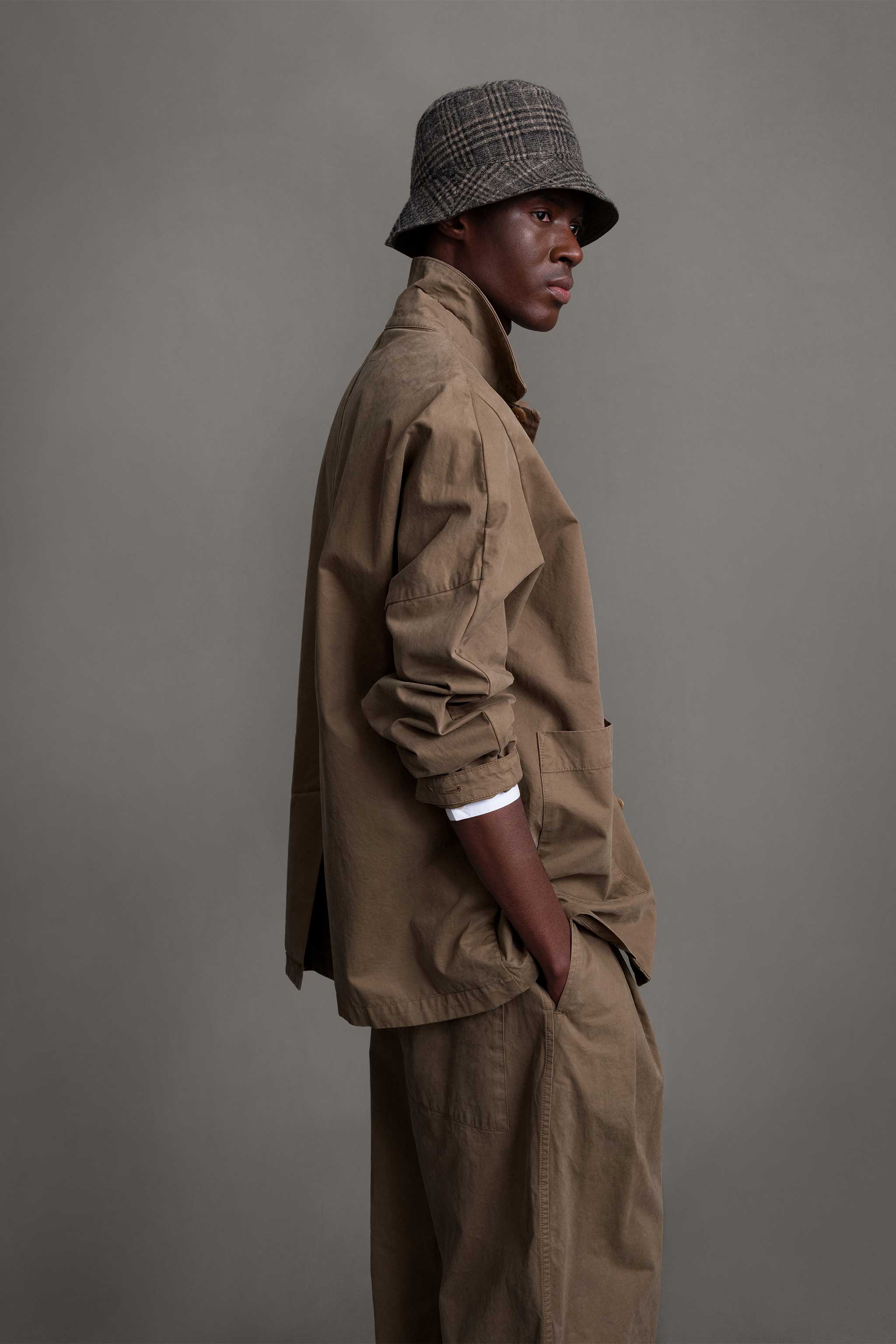 THE MECHANIC JACKET / WORK TWILL CARDAMOM