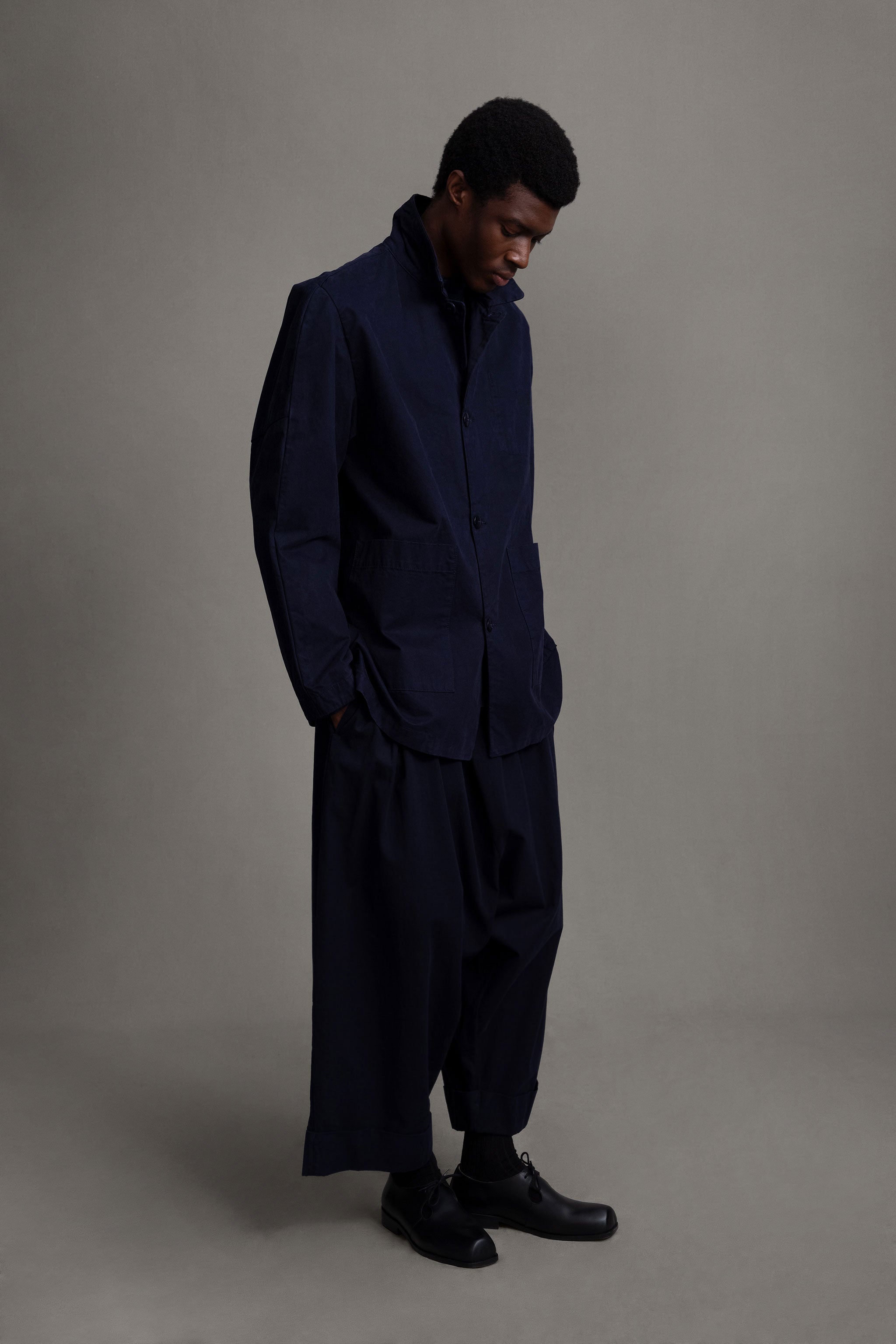 THE MECHANIC JACKET / WORK TWILL INK