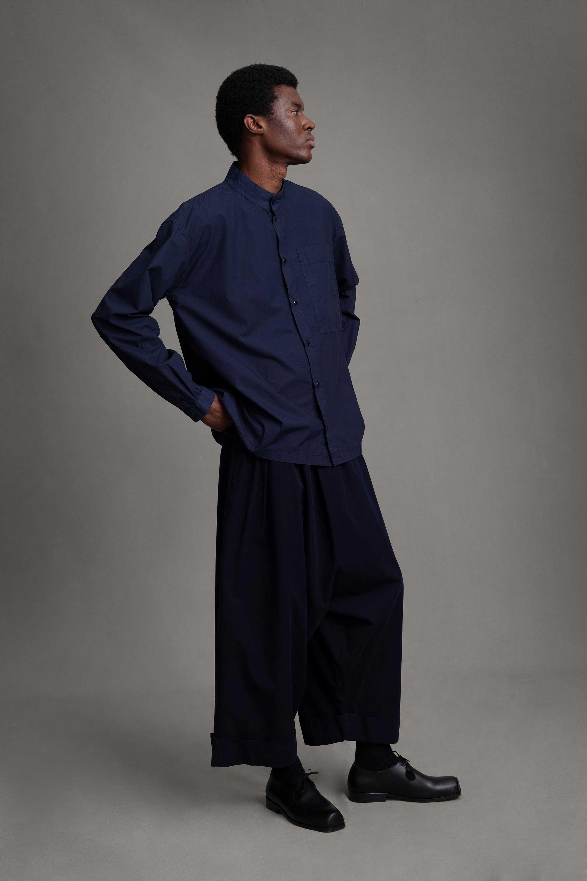 THE PHYSICIAN SHIRT / POPLIN INK