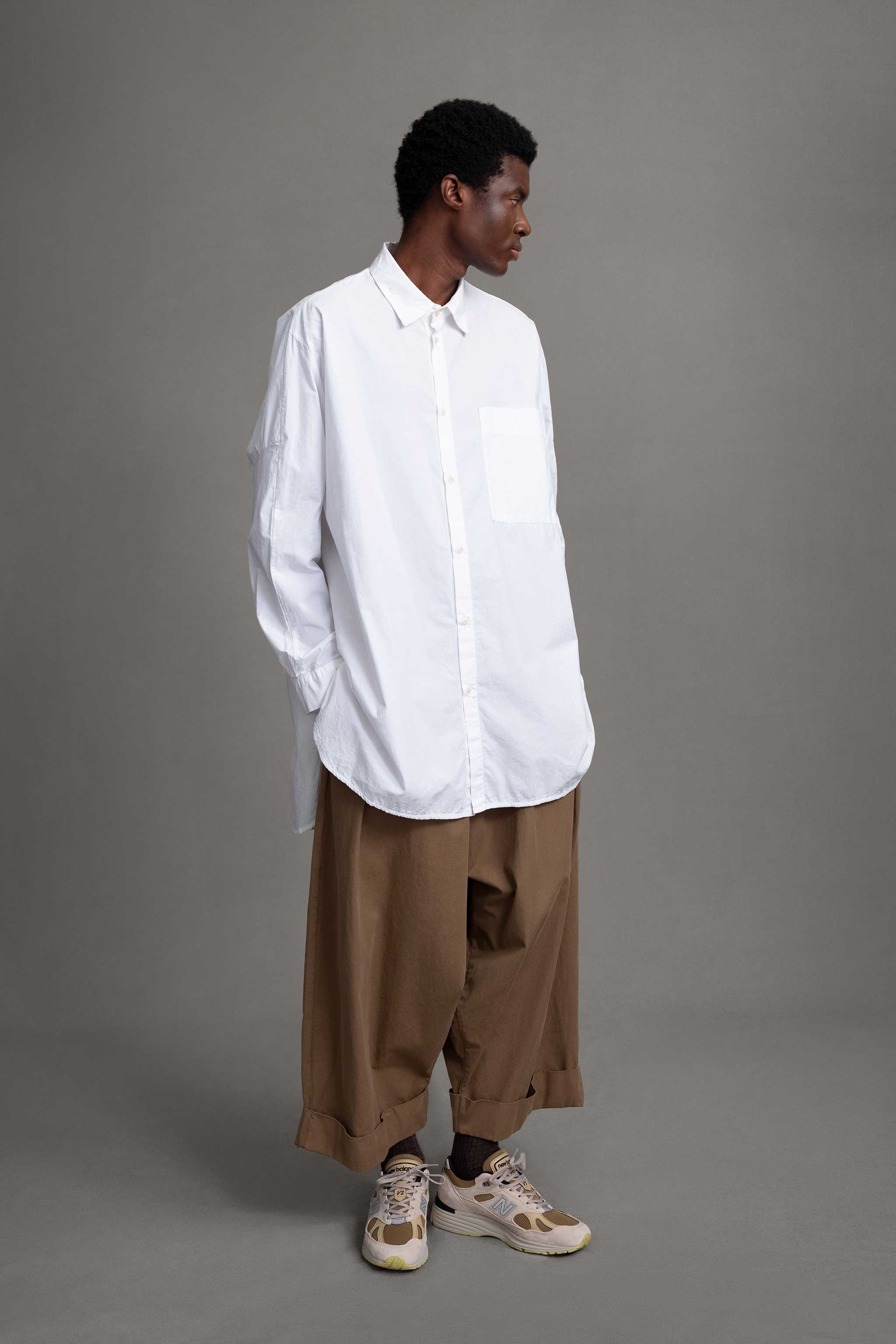 THE BAKER TROUSER / FINE CANVAS CARDAMOM
