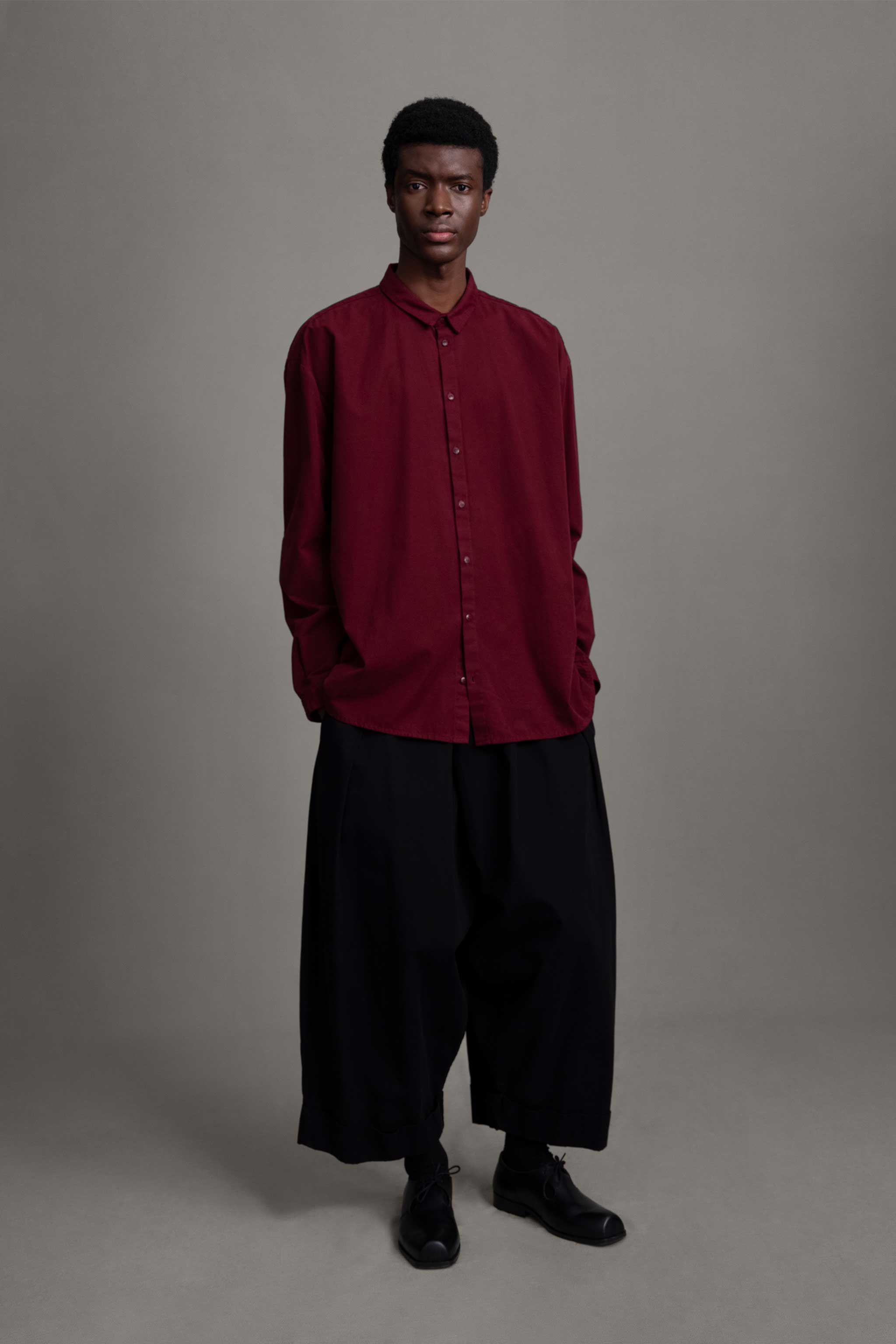 THE DRAUGHTSMAN SHIRT / FINE CANVAS PORT
