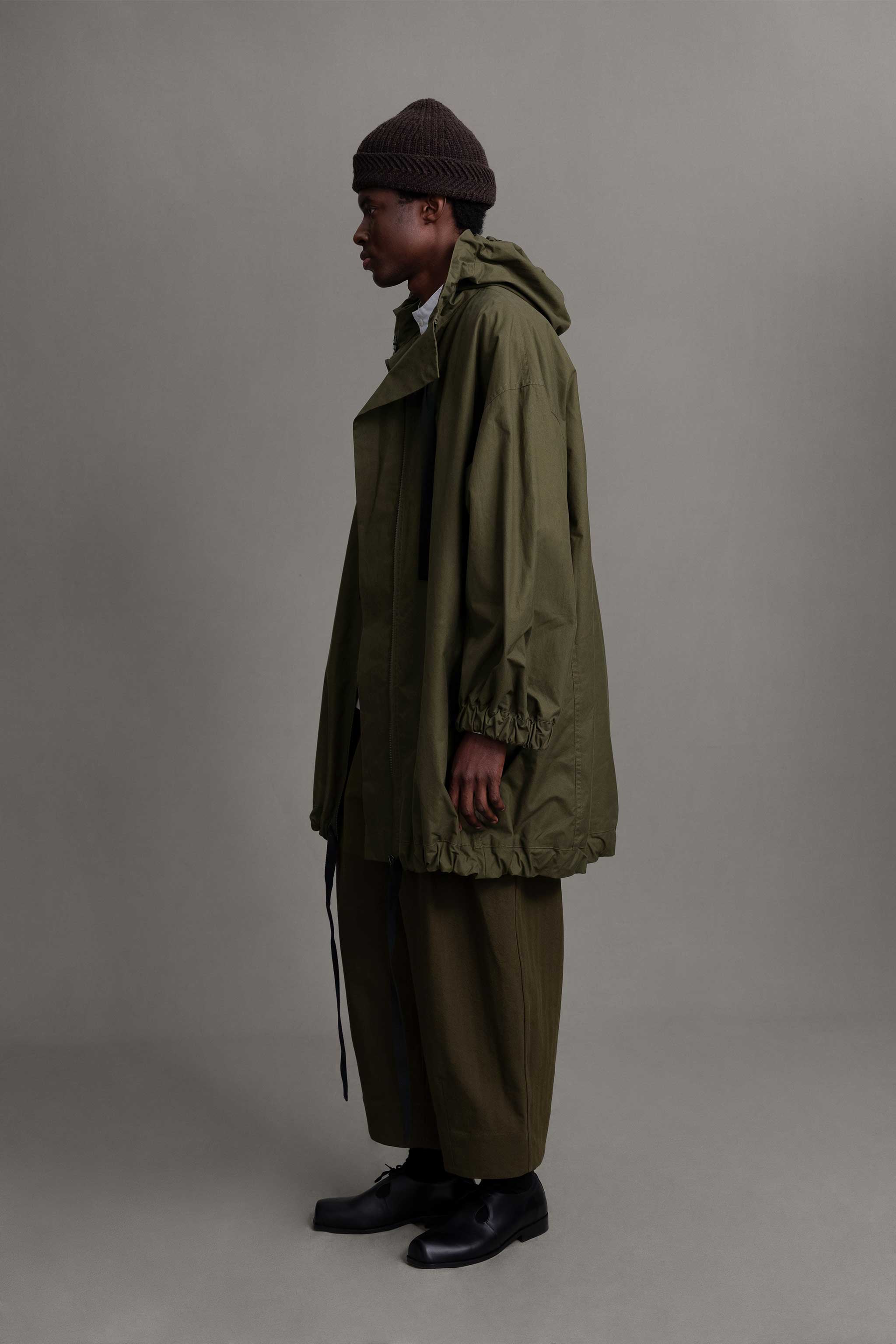 THE EXPLORER COAT / WAX COTTON HEATH