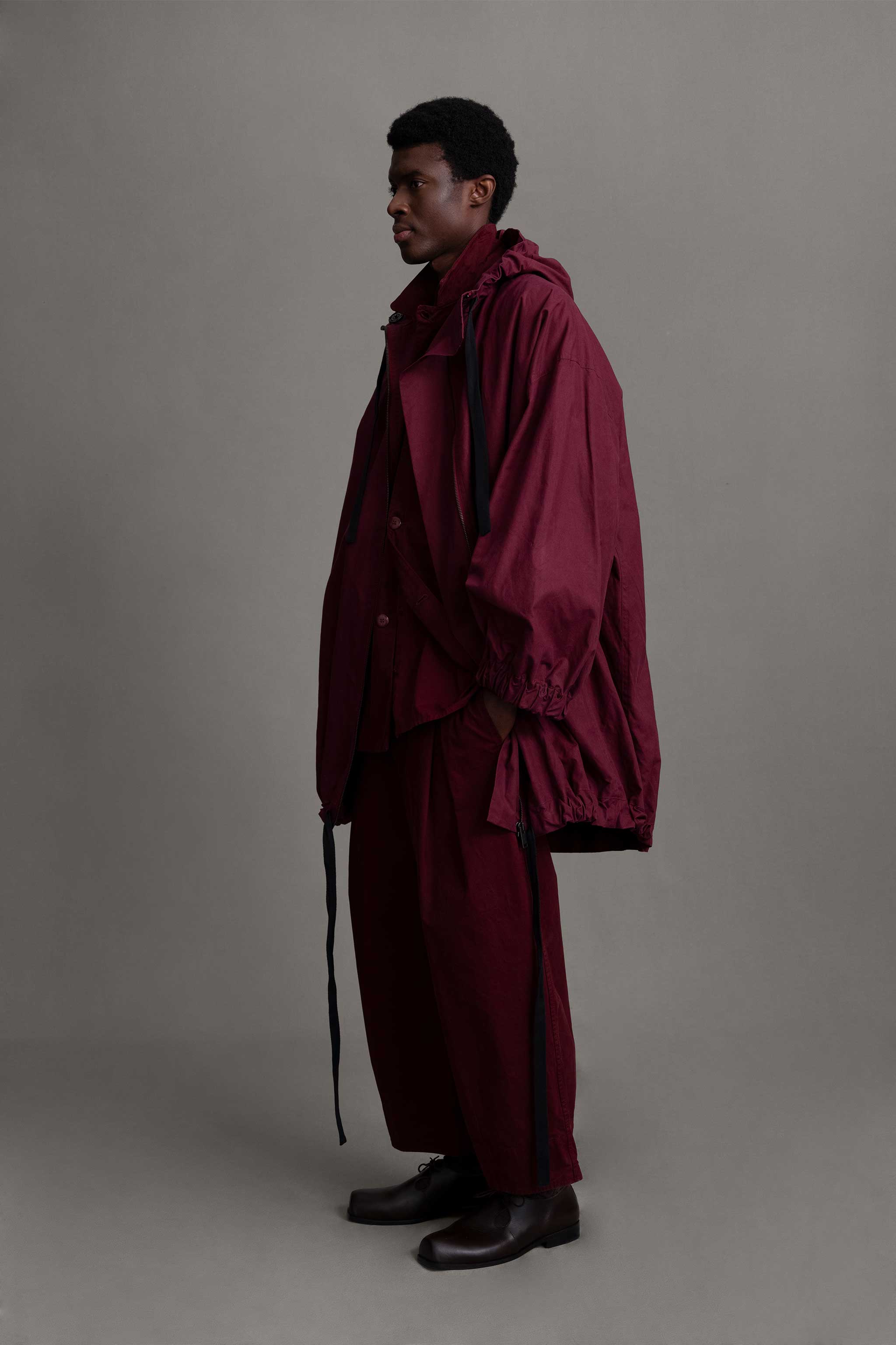 THE EXPLORER COAT / WAX COTTON PORT