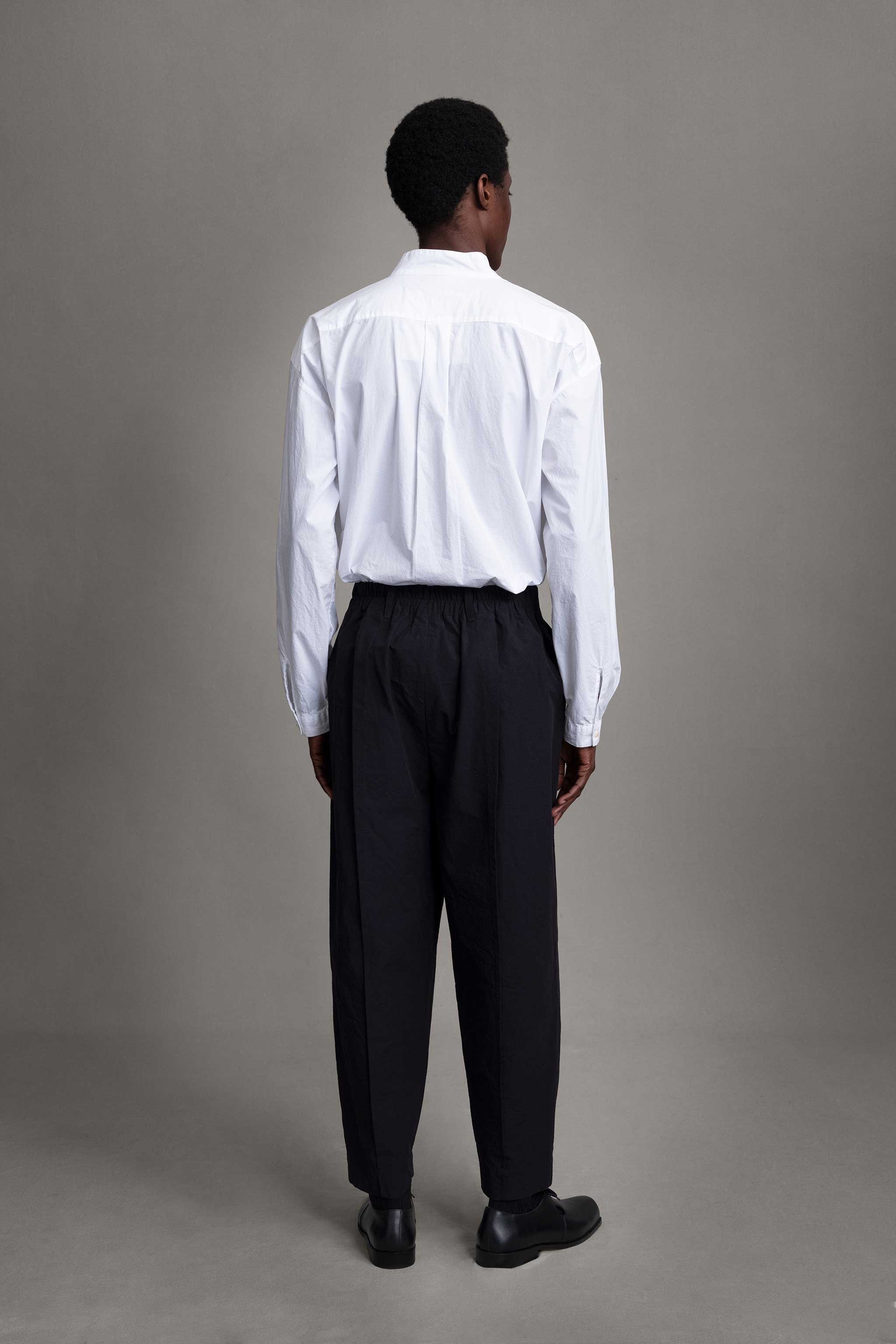 THE LIBRARIAN TROUSER / STRUCTURED COTTON INK
