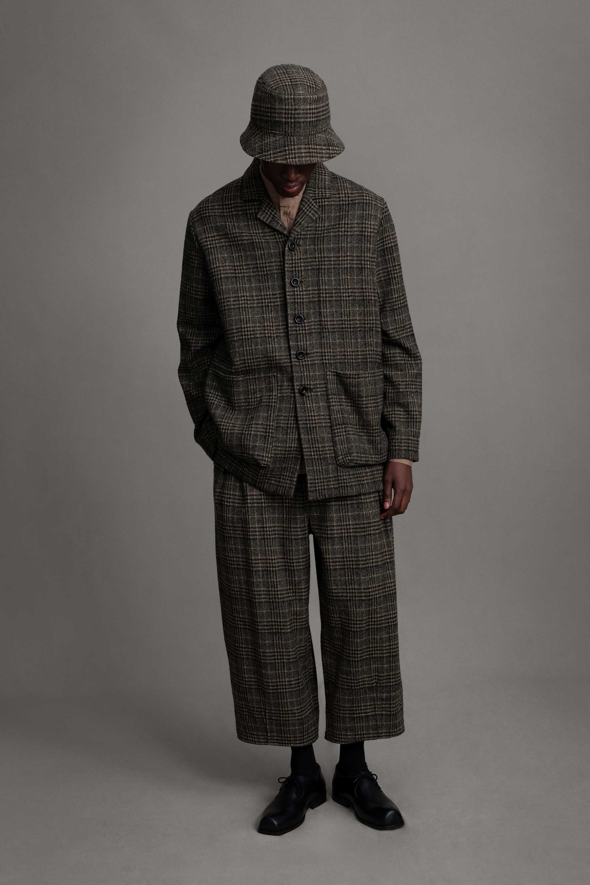 THE PHOTOGRAPHER JACKET / PRINCE OF WALES CARDAMOM