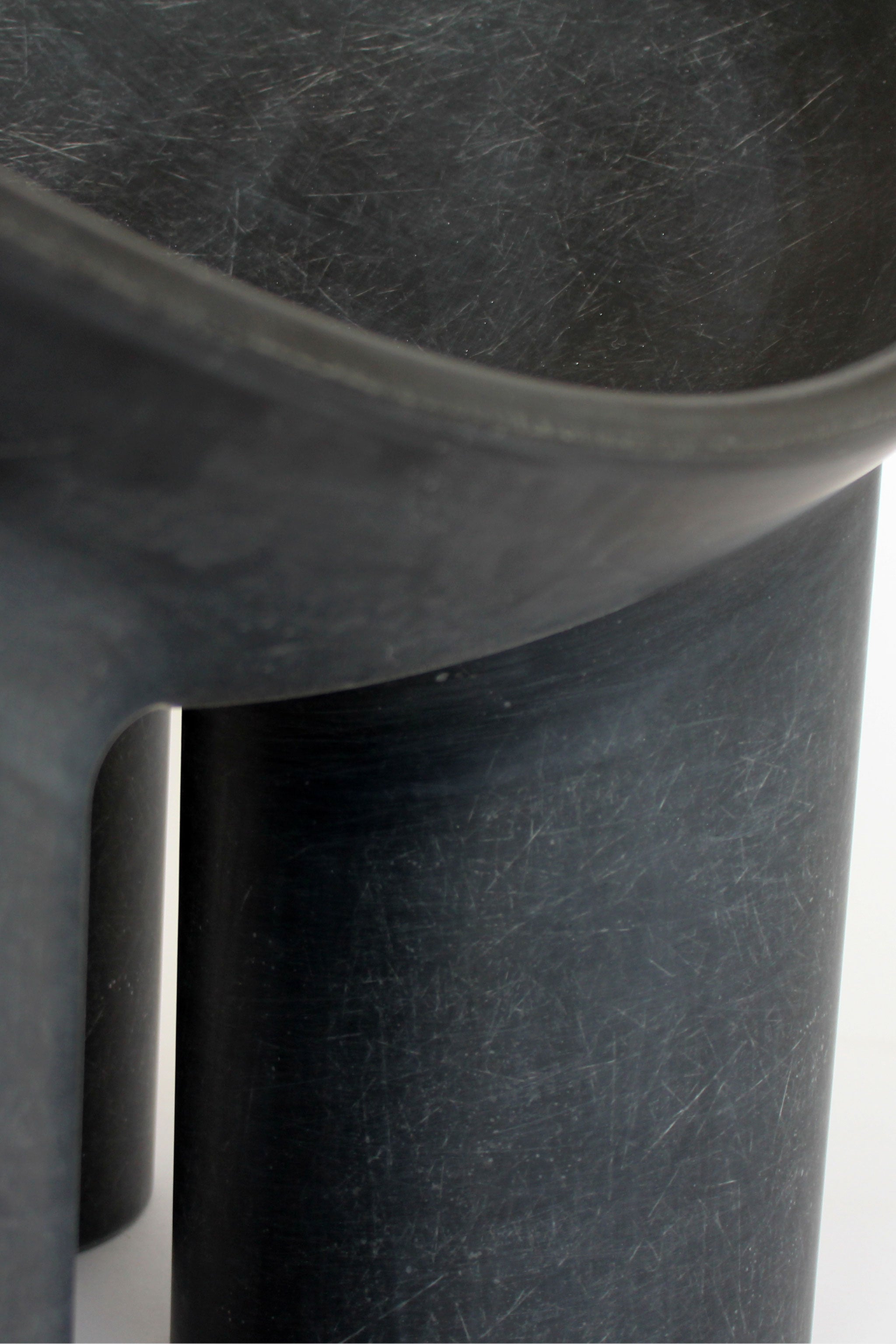 Roly-Poly Chair / Raw Charcoal