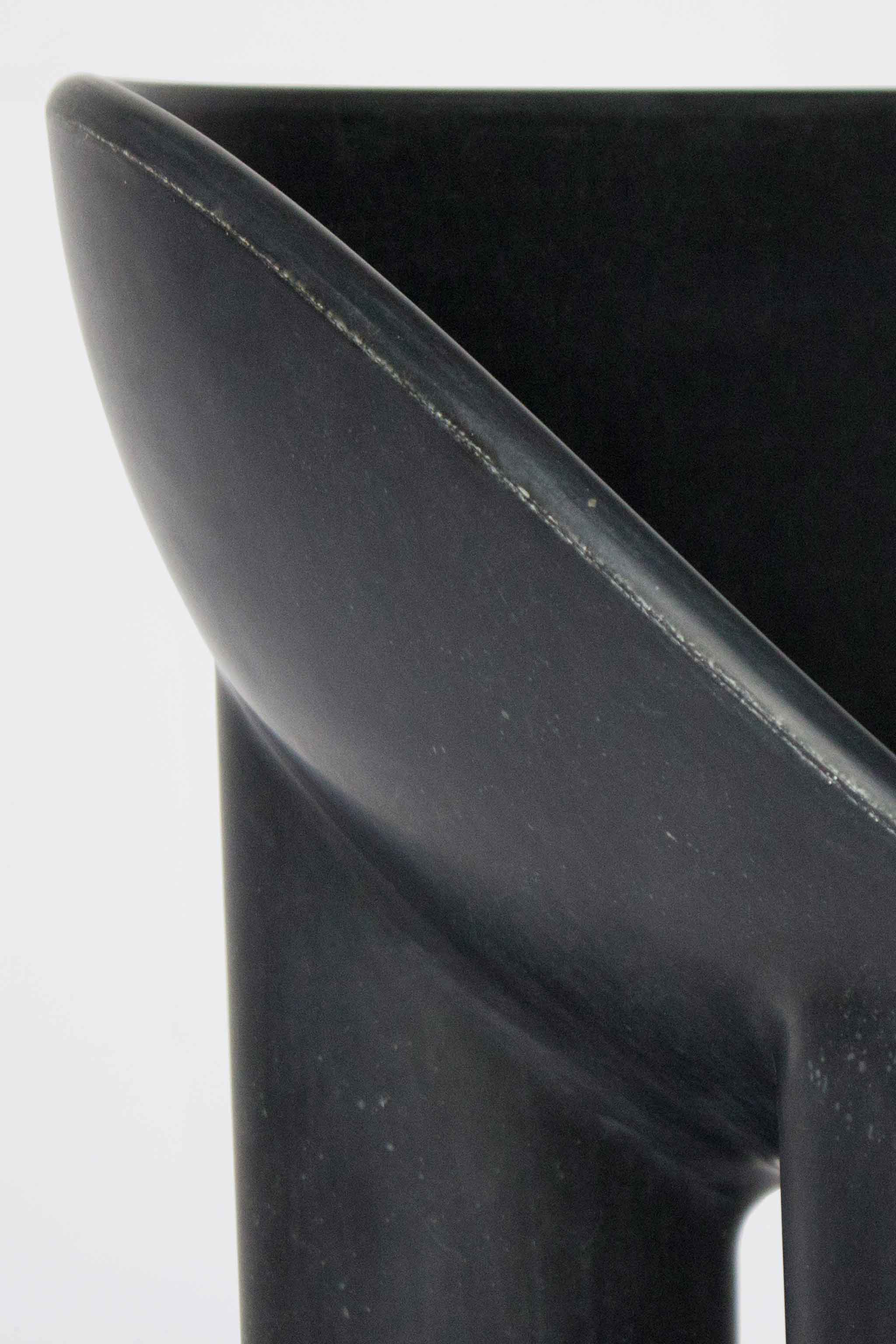 Roly-Poly Dining Chair / Charcoal