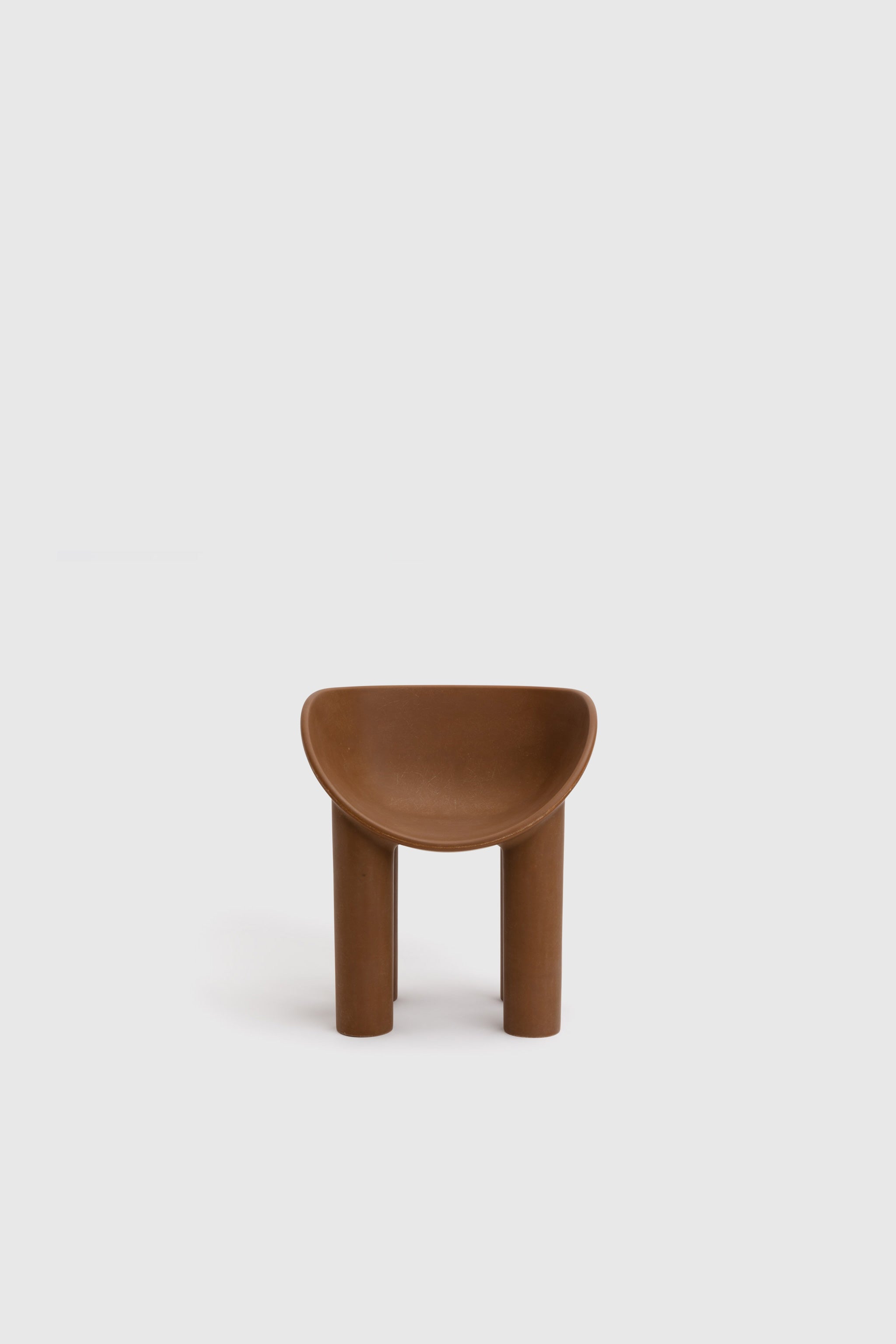 Roly-Poly Dining Chair / Raw Chestnut