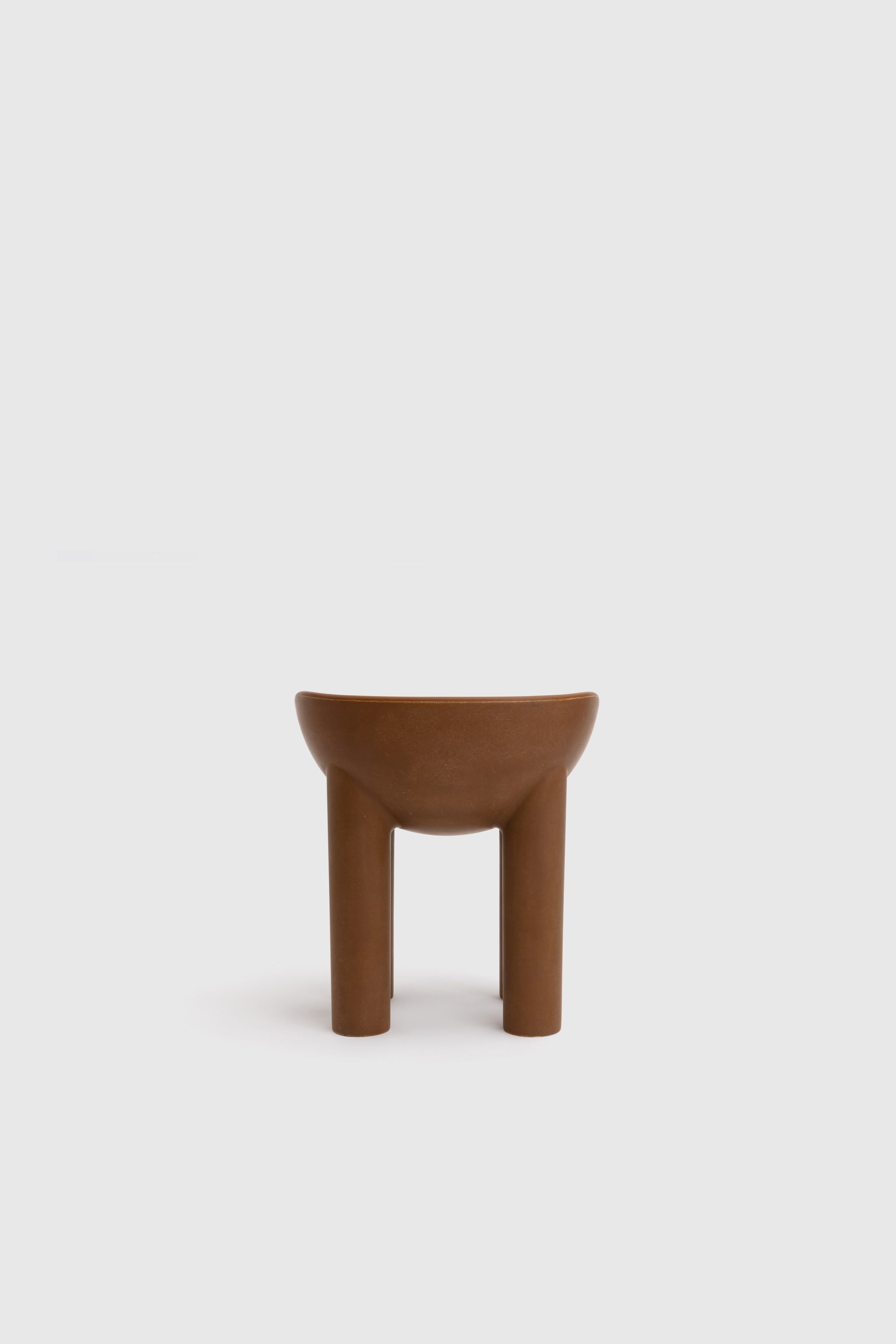 Roly-Poly Dining Chair / Raw Chestnut