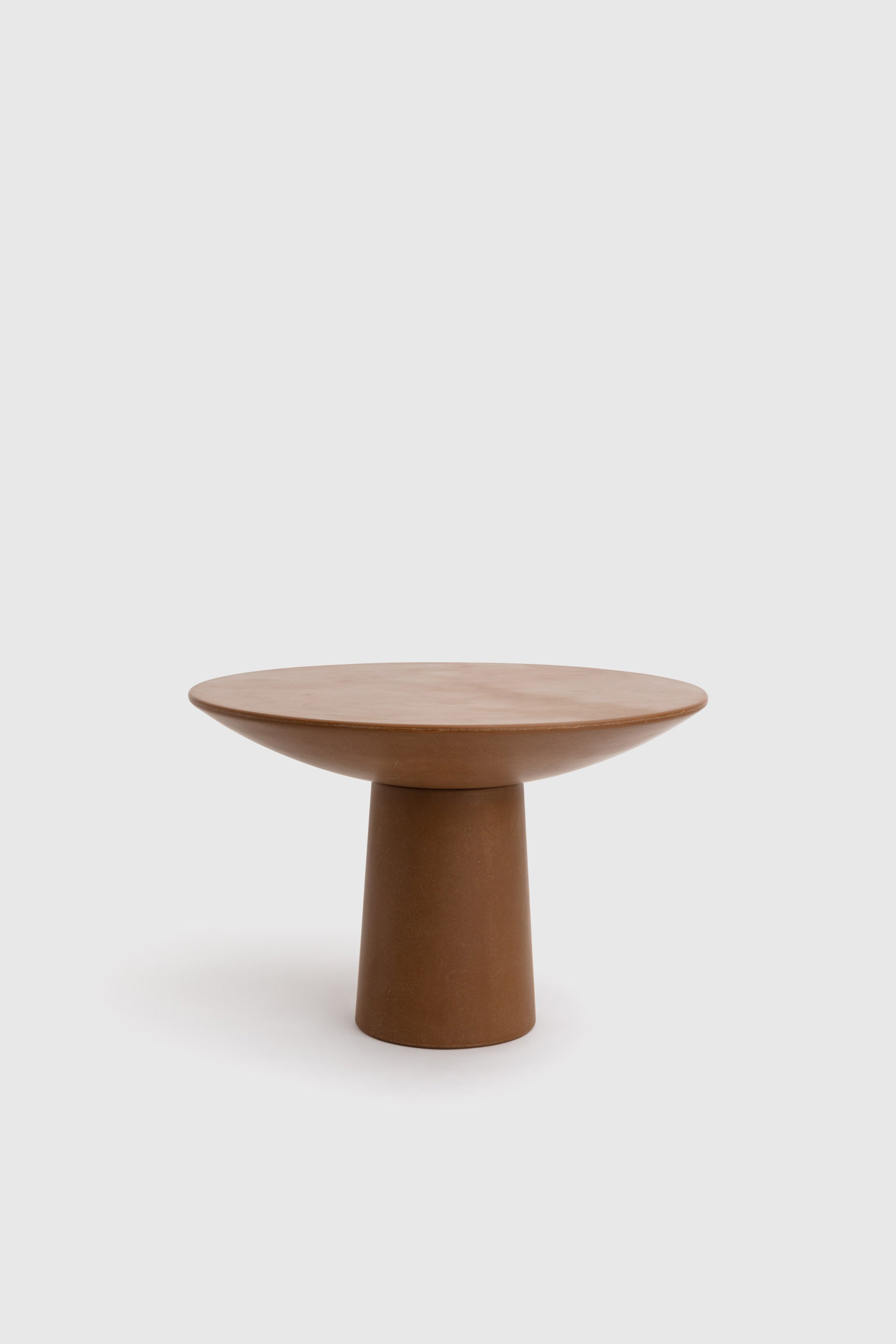 Roly-Poly Dining Table Small / Raw Chestnut