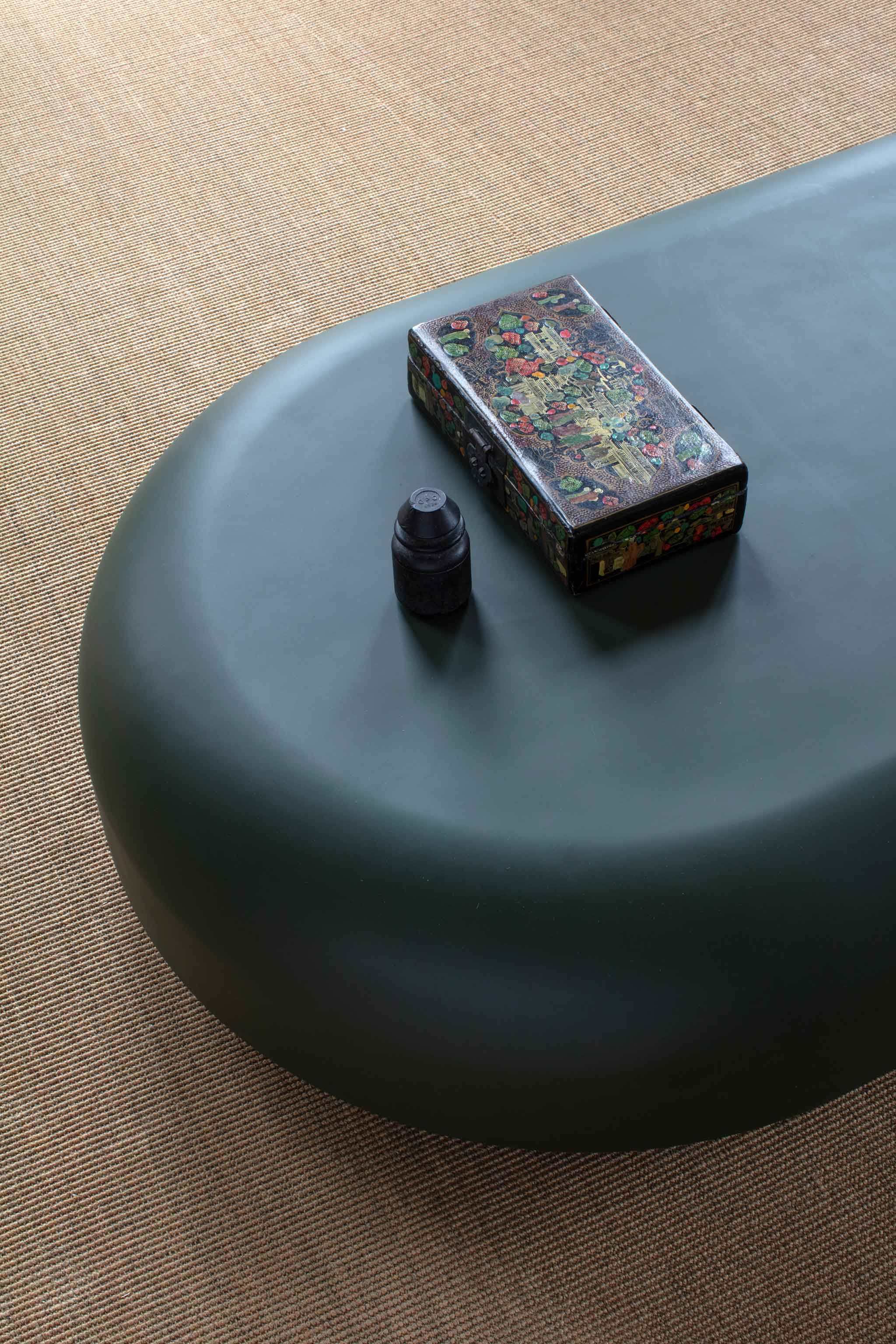 Roly-Poly Low Table / Malachite