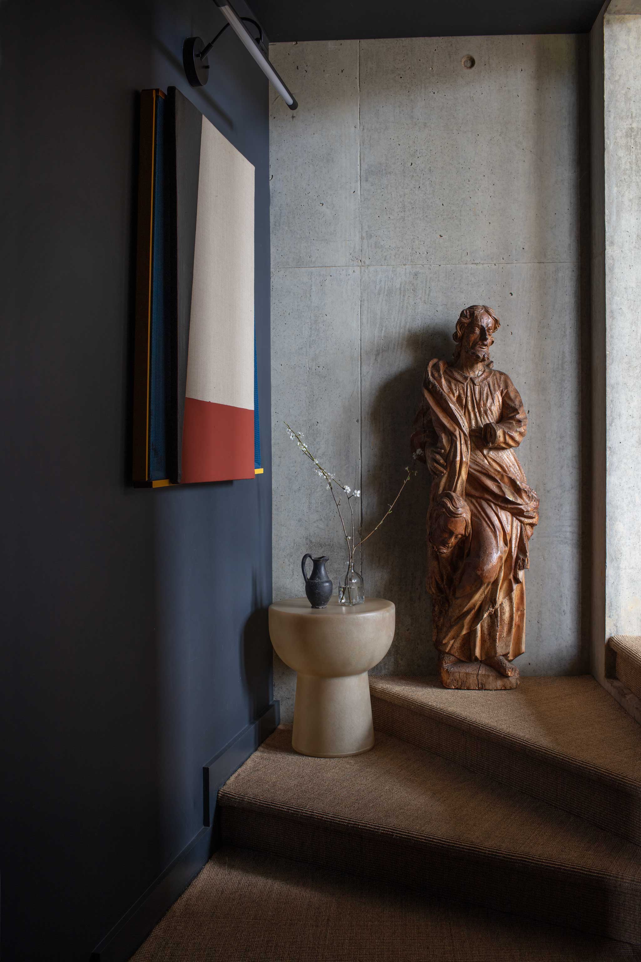 Roly-Poly Stool / Raw