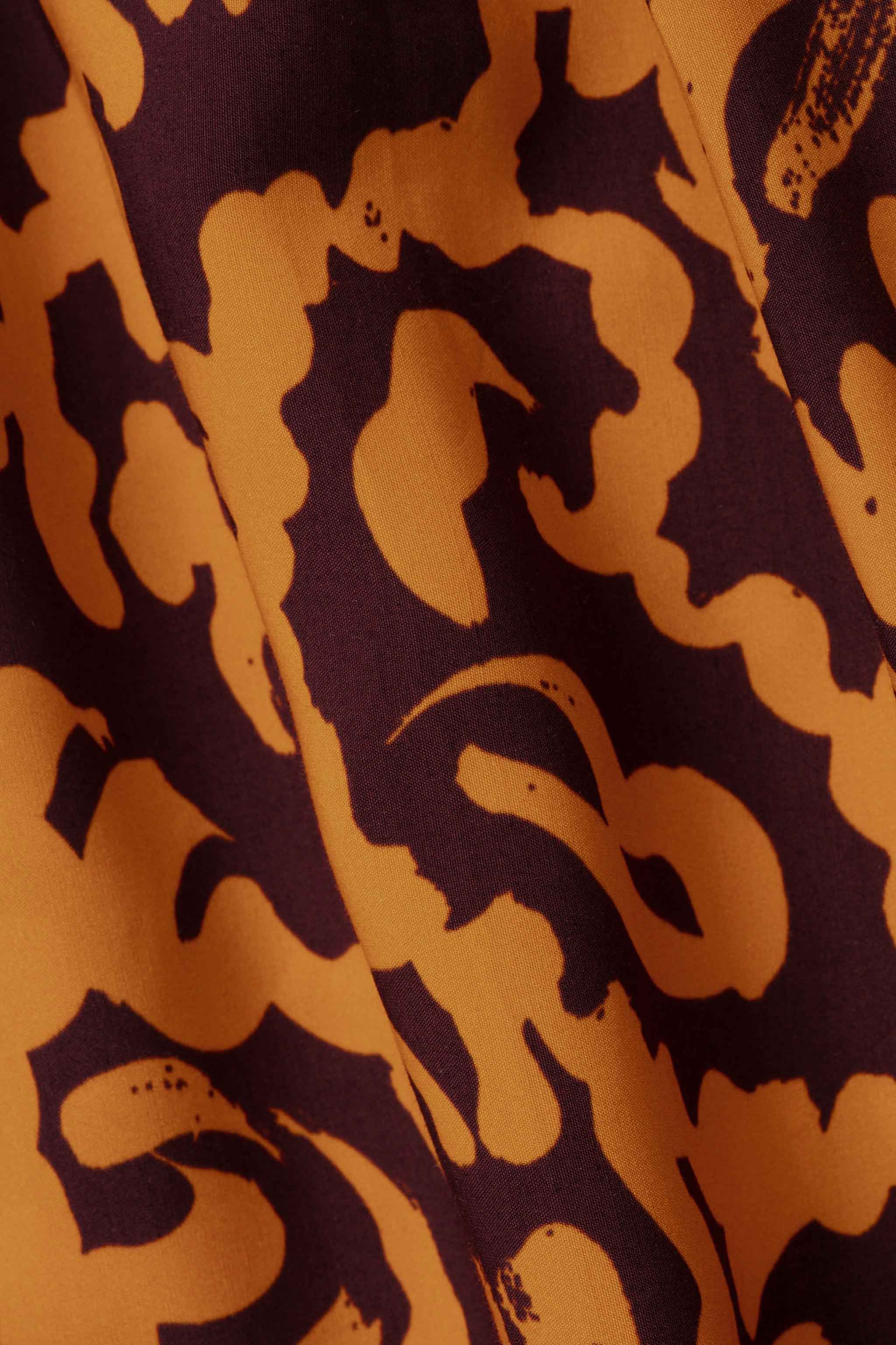 THE ARCHIVIST DRESS / SLIPPER SATIN NASTURTIUM