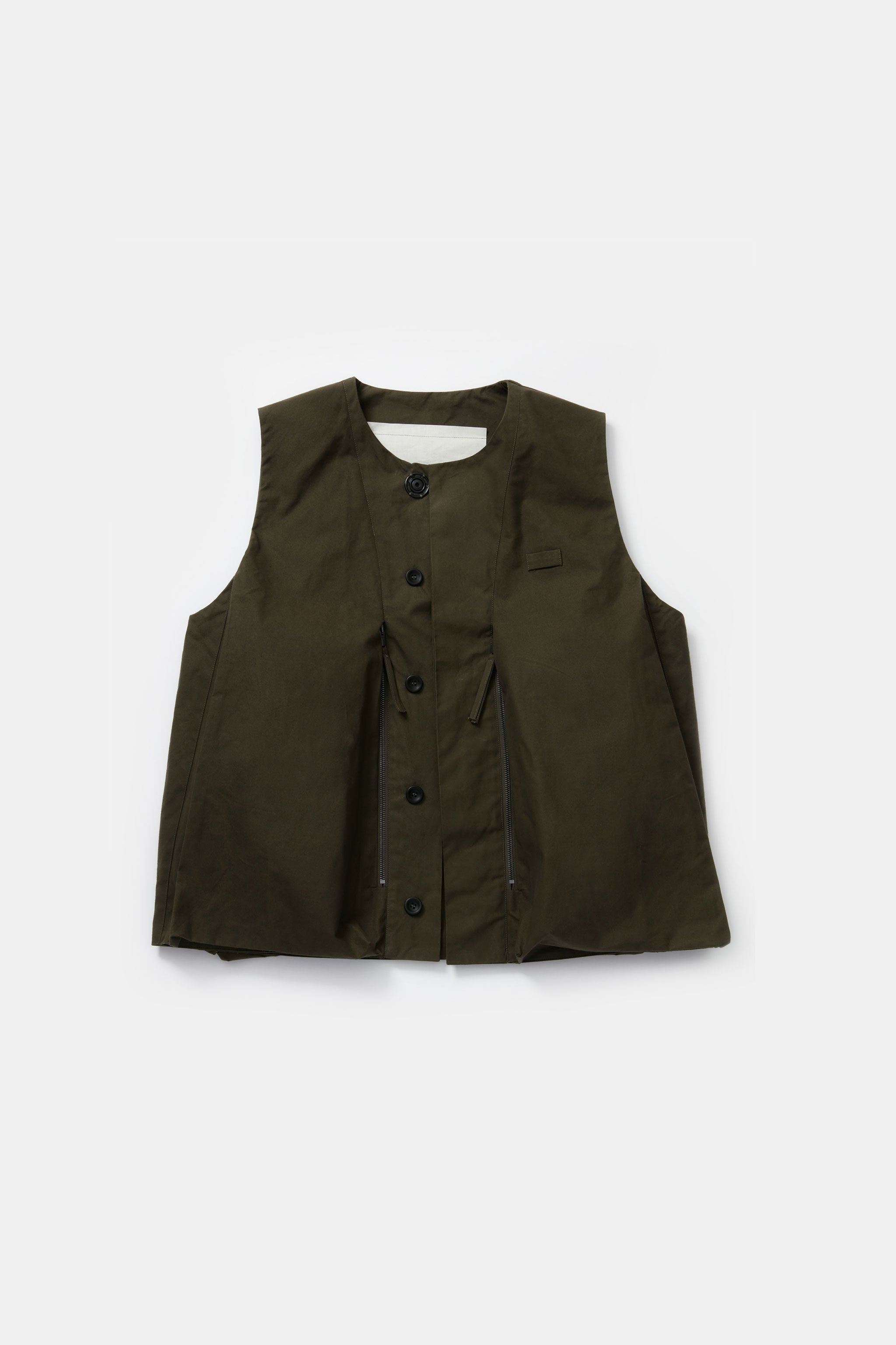 THE GHILLIE VEST / WAX COTTON HEATH