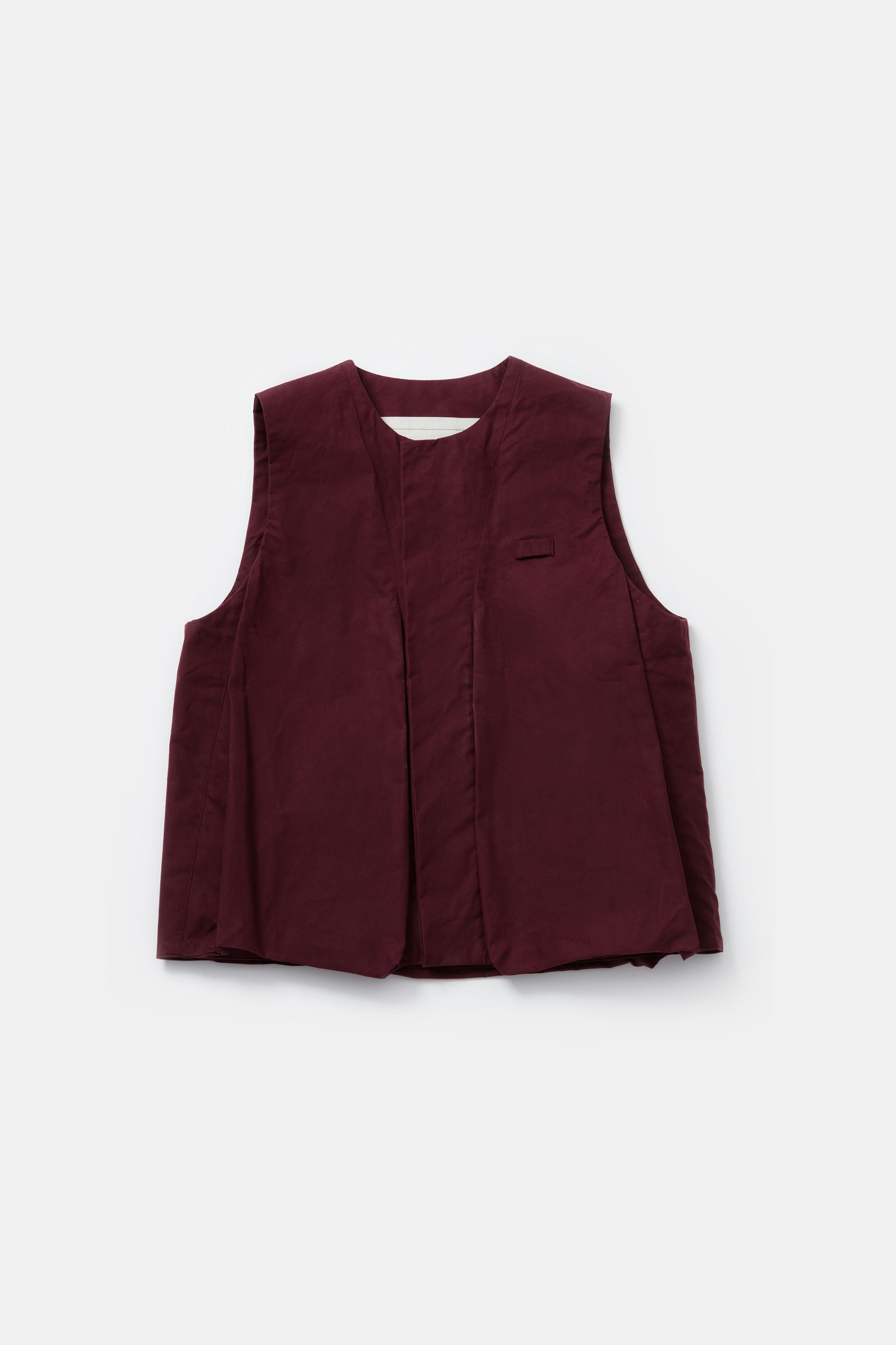 THE GHILLIE VEST / WAX COTTON PORT