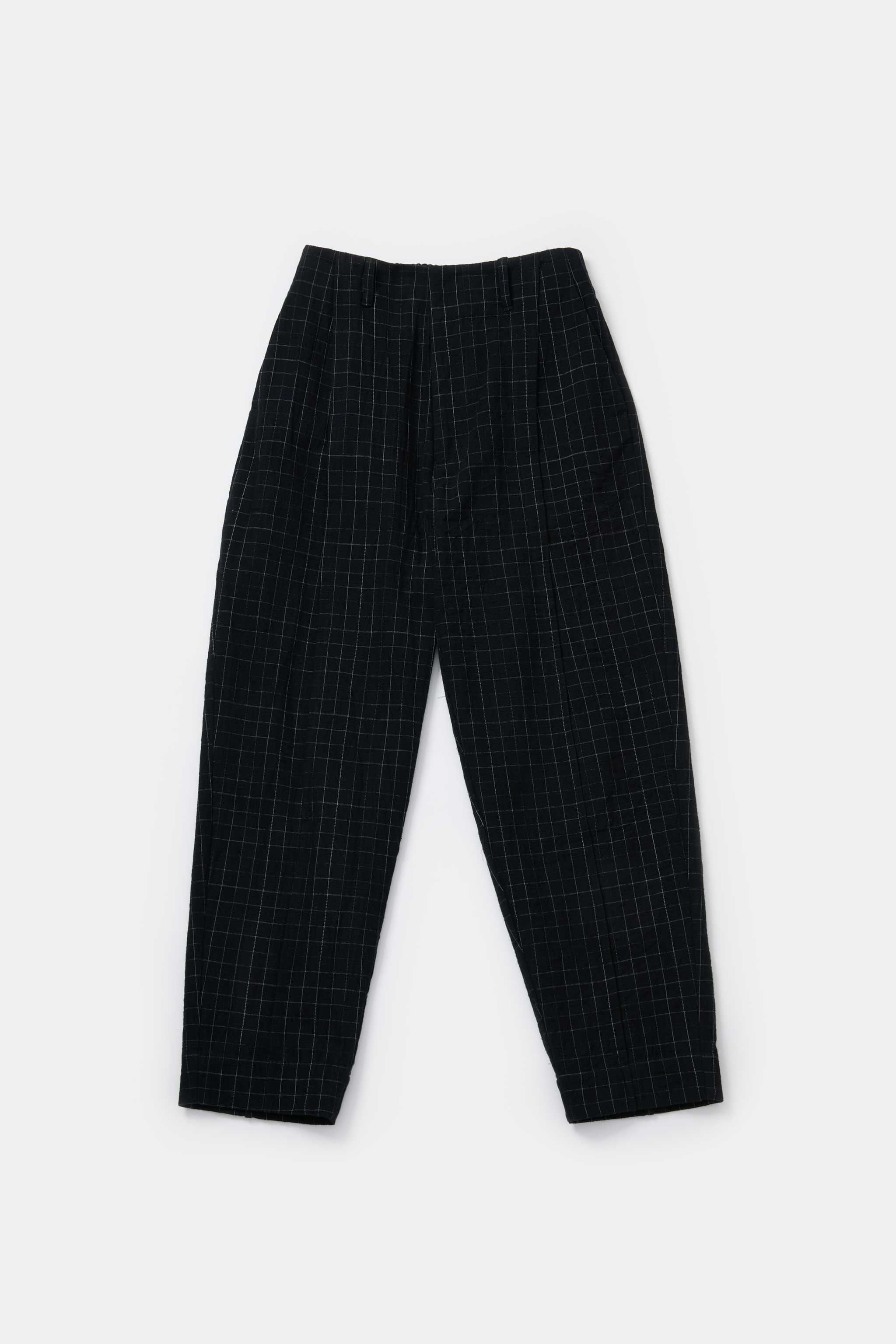 THE LIBRARIAN TROUSER / CRUMPLED CHECK INK
