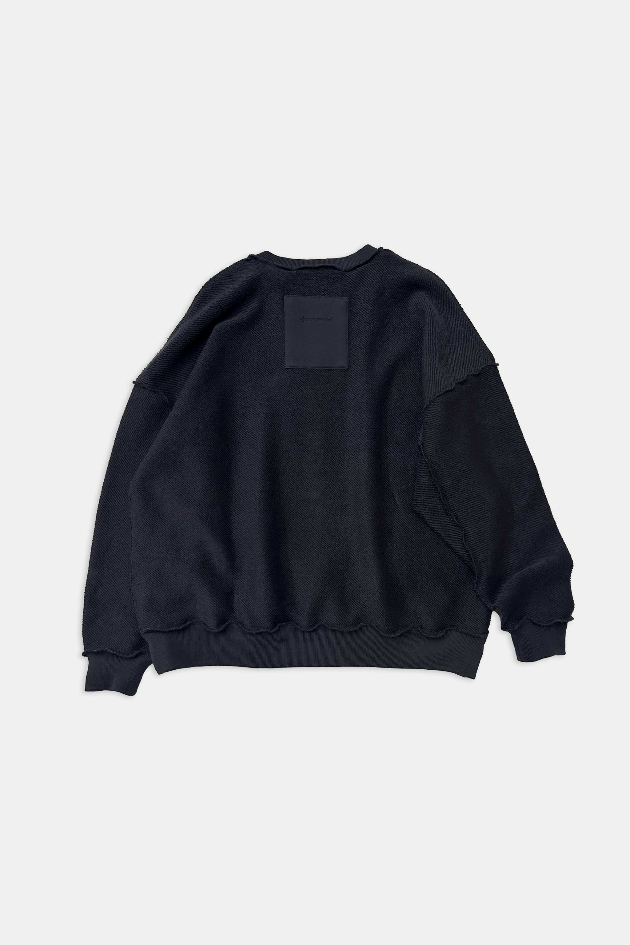THE MECHANIC JUMPER / LOOPBACK TWILL CHARCOAL