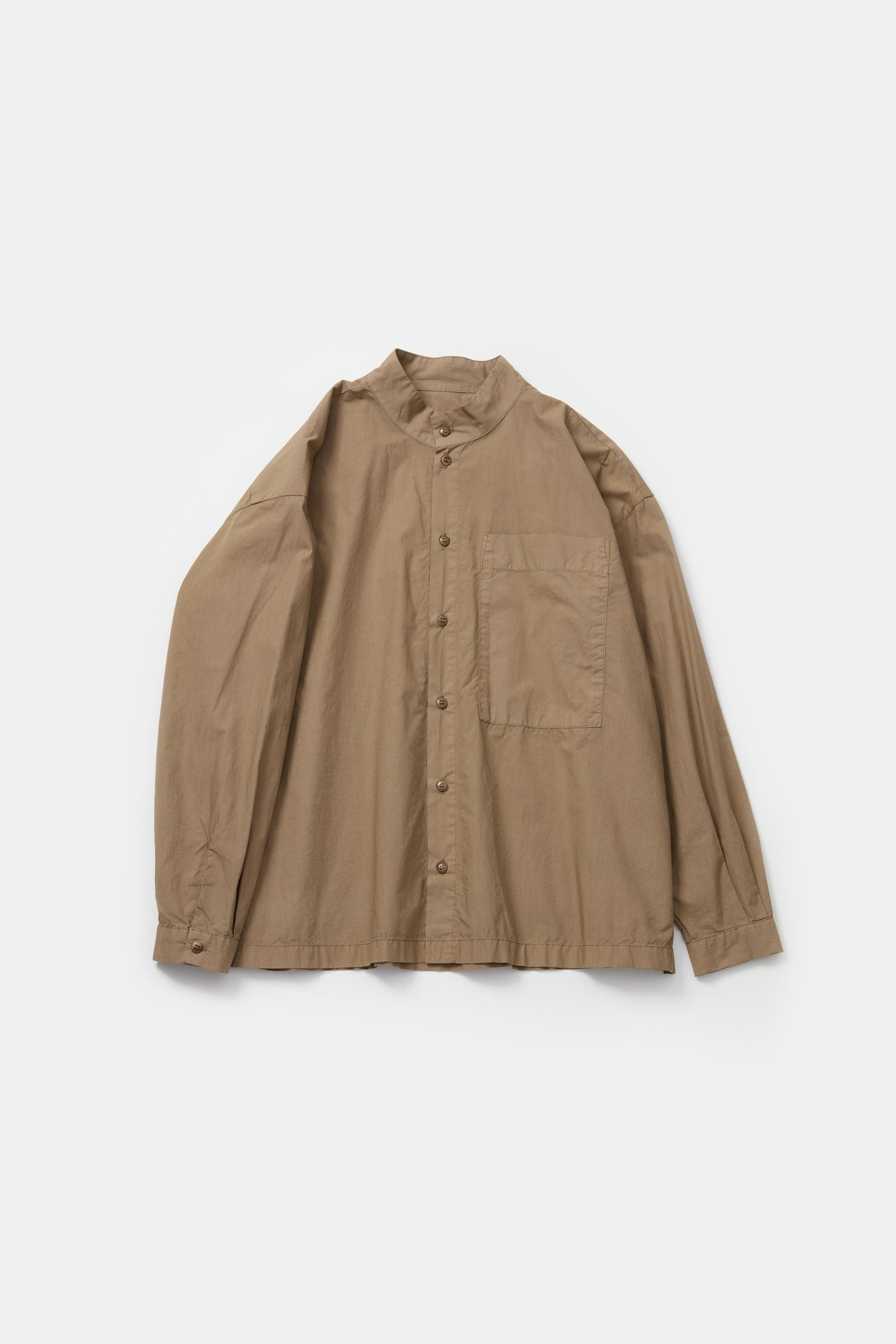 THE PHYSICIAN SHIRT / POPLIN CARDAMOM