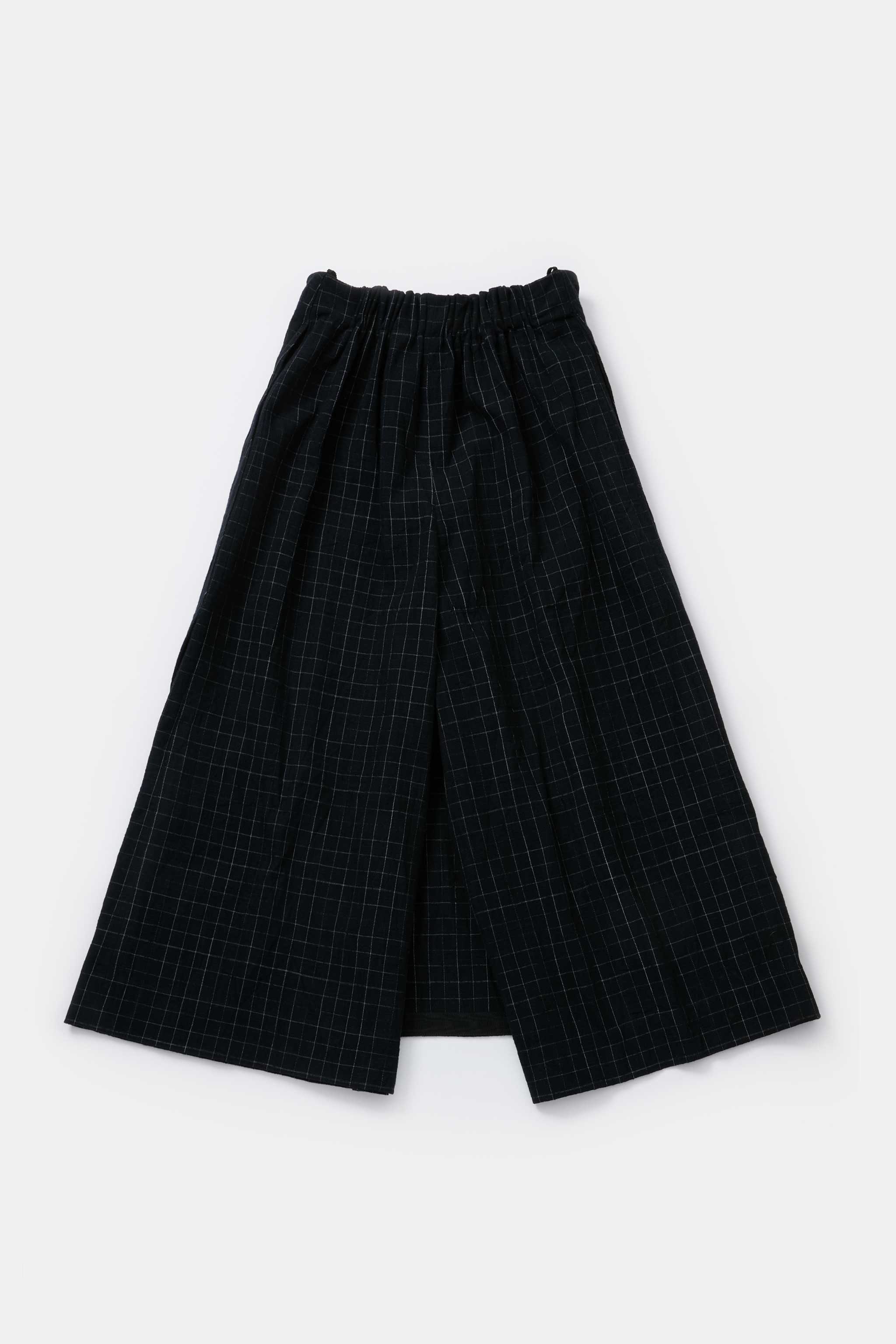 THE PRINTER CULOTTE / CRUMPLED CHECK INK