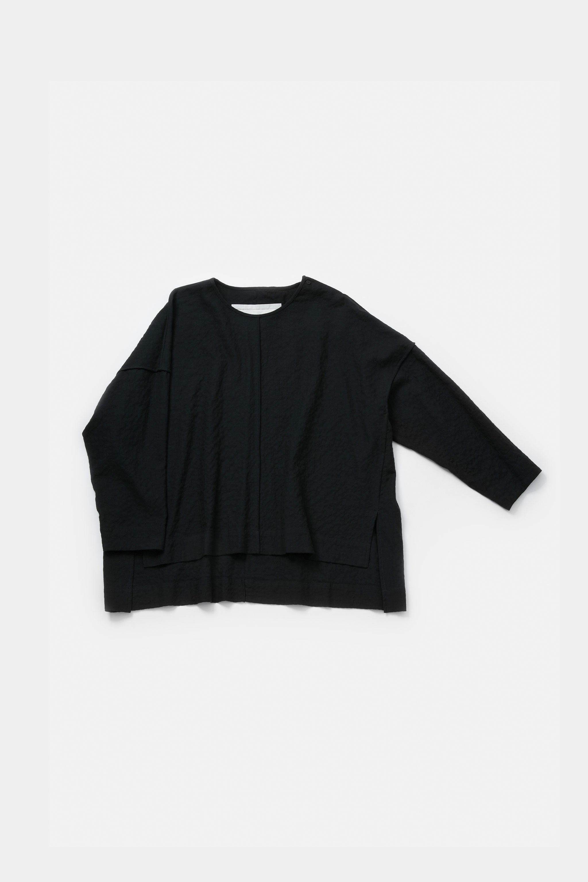 THE ARCHIVIST TOP / WRINKLED TWILL FLINT