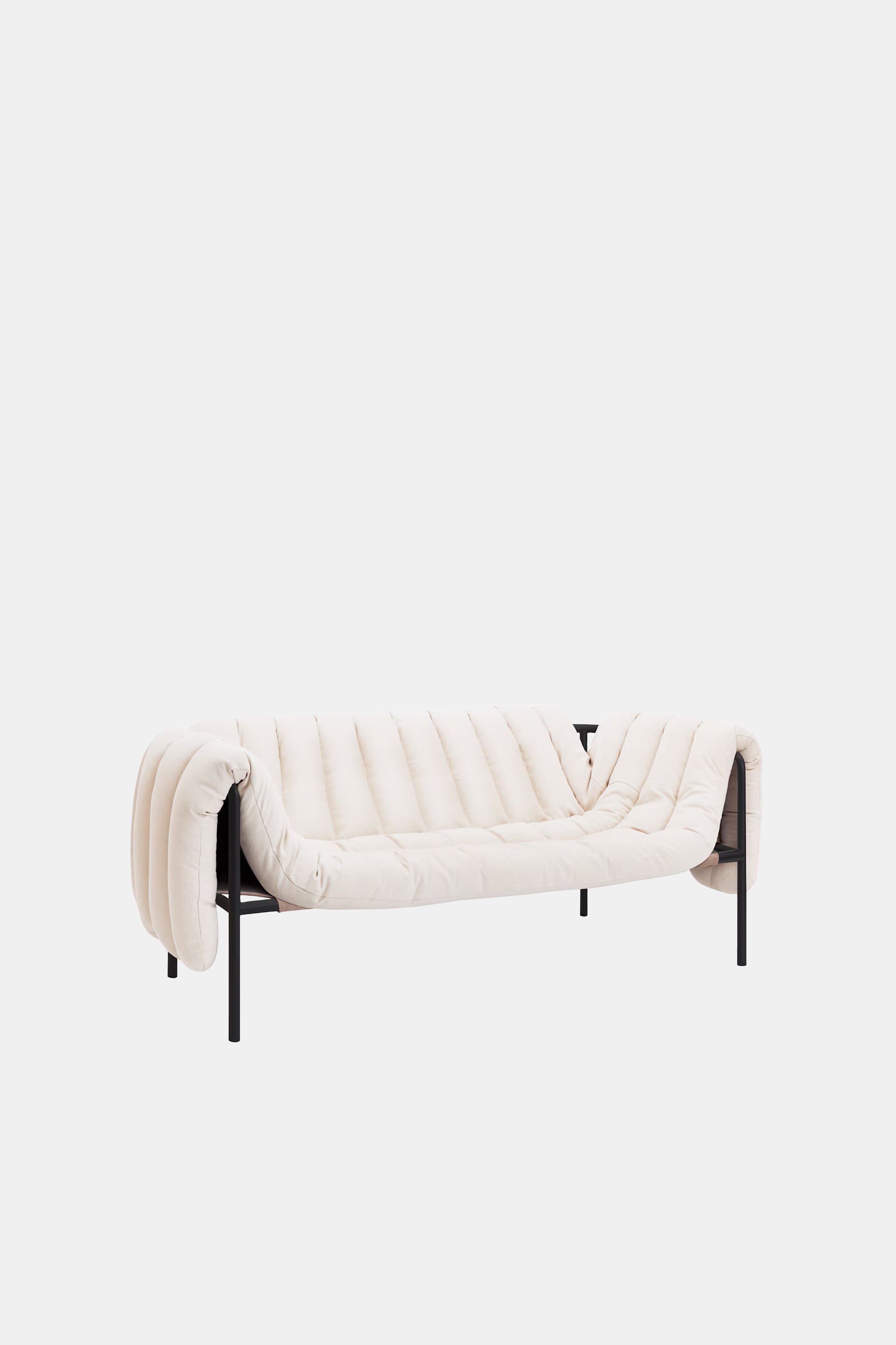 Toogood x Hem Puffy Sofa Natural / Black