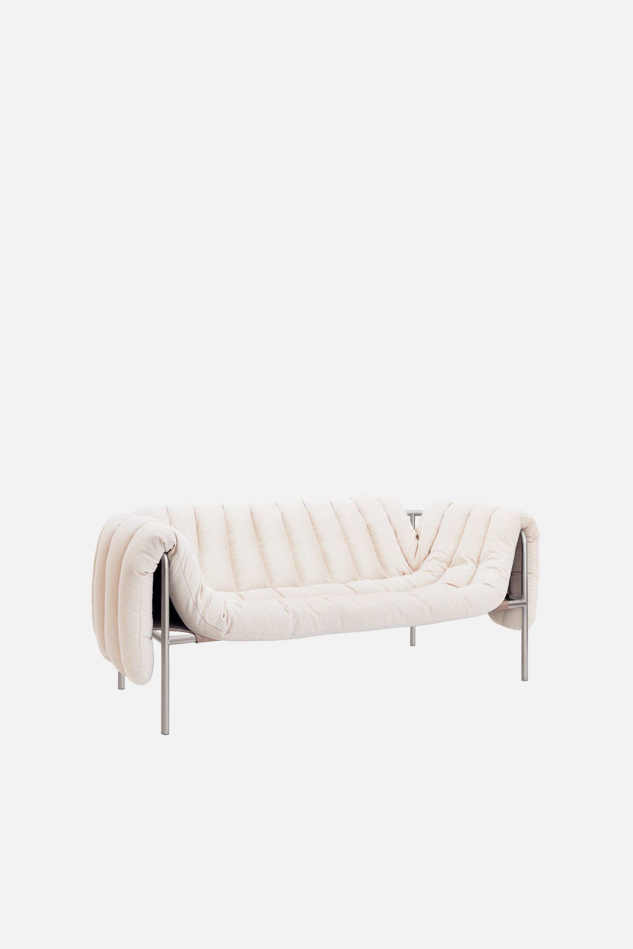 Toogood x Hem Puffy Sofa Cream / Stainless