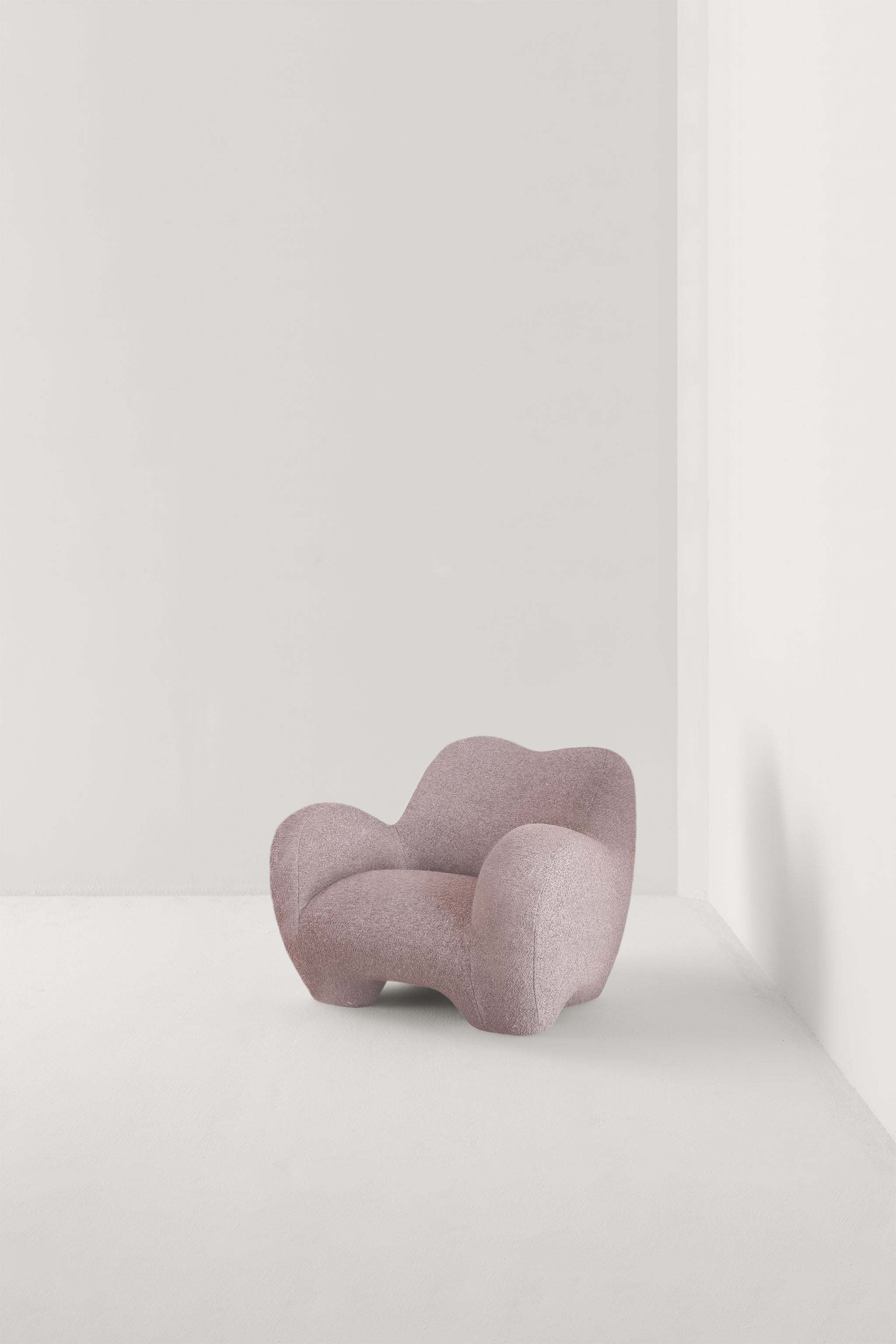 GUMMY ARMCHAIR / ISMAY BOUCLE PEARL