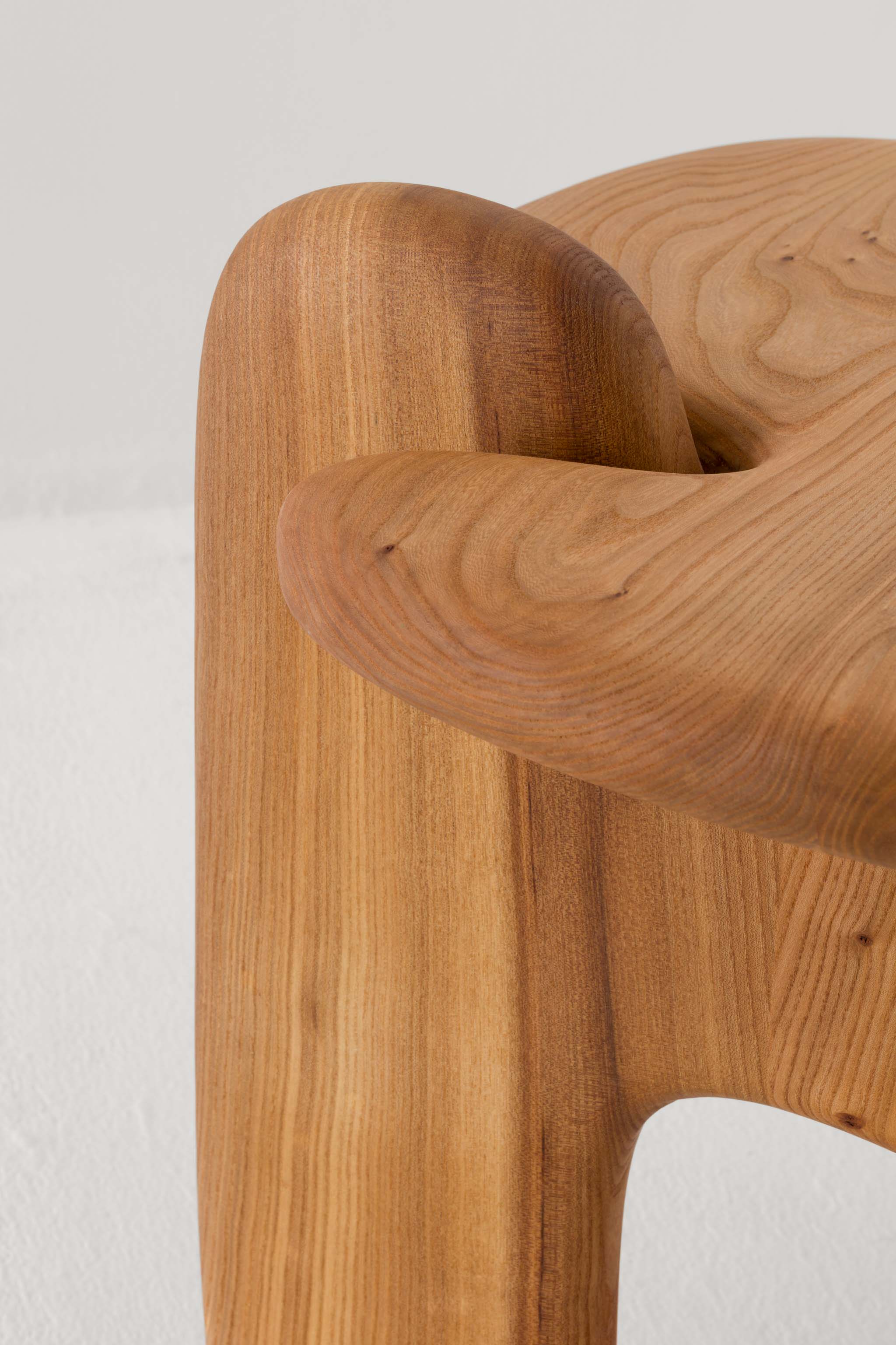 Palette Side Table / Elm