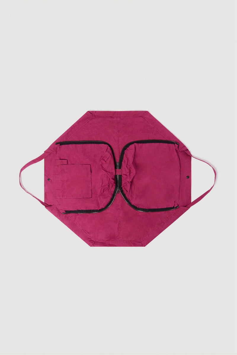 THE TINKER BAG / PROOFED COTTON MAGENTA