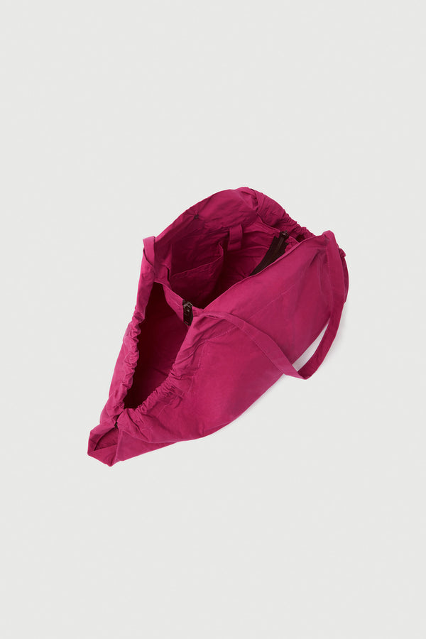 THE TINKER BAG / PROOFED COTTON MAGENTA