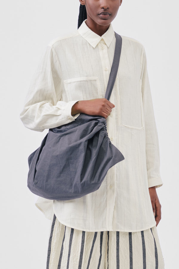 THE TINKER BAG / PROOFED COTTON CHARCOAL