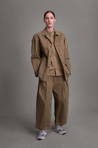 【toogood】THE MECHANIC JACKET_UMBER Oversized Workwear Unisex Mechanic Jacket - Cotton Canvas Umber Brown