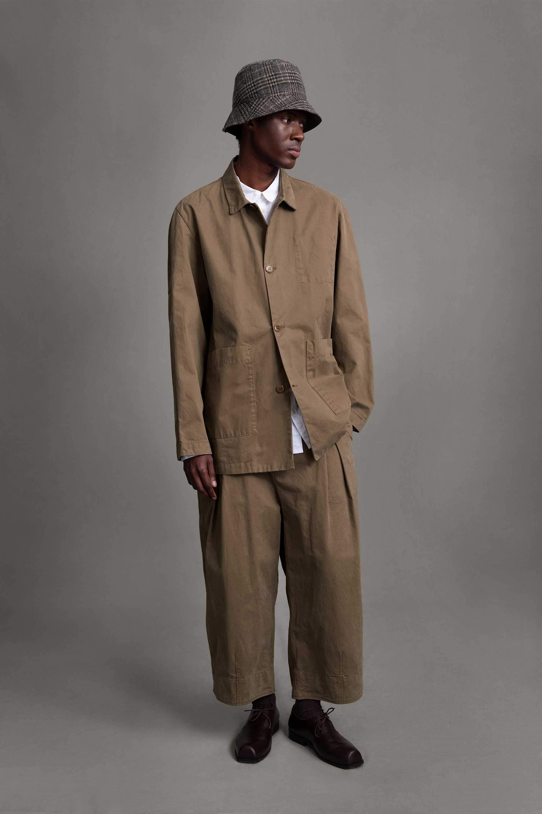 THE MECHANIC JACKET / WORK TWILL CARDAMOM