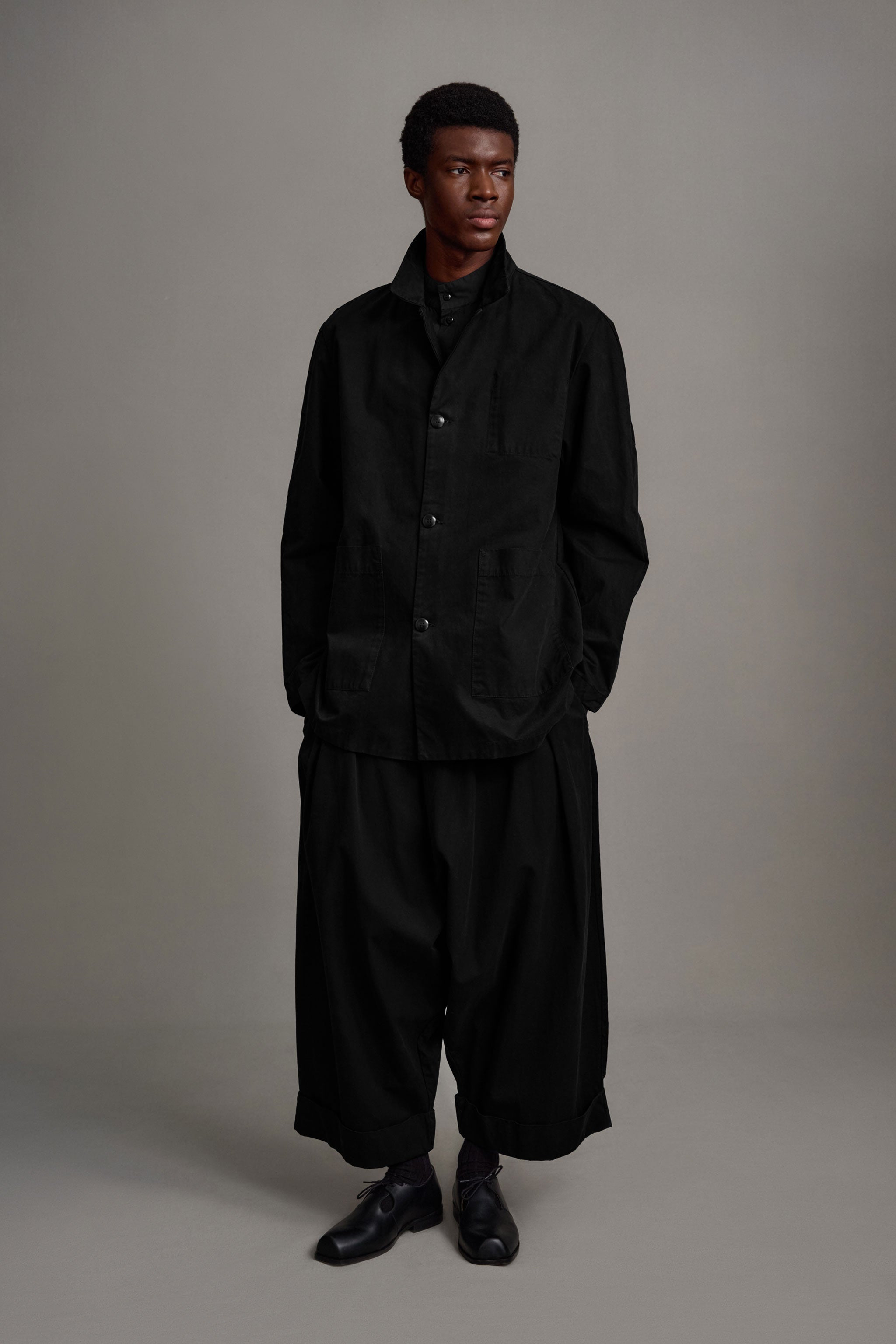 THE MECHANIC JACKET / WORK TWILL FLINT