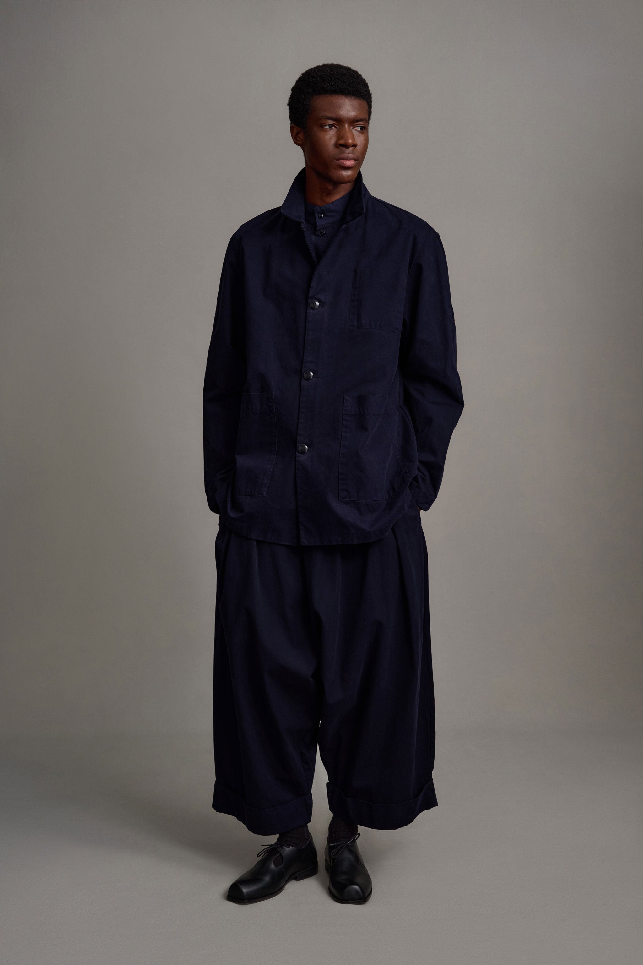 THE MECHANIC JACKET / WORK TWILL INK