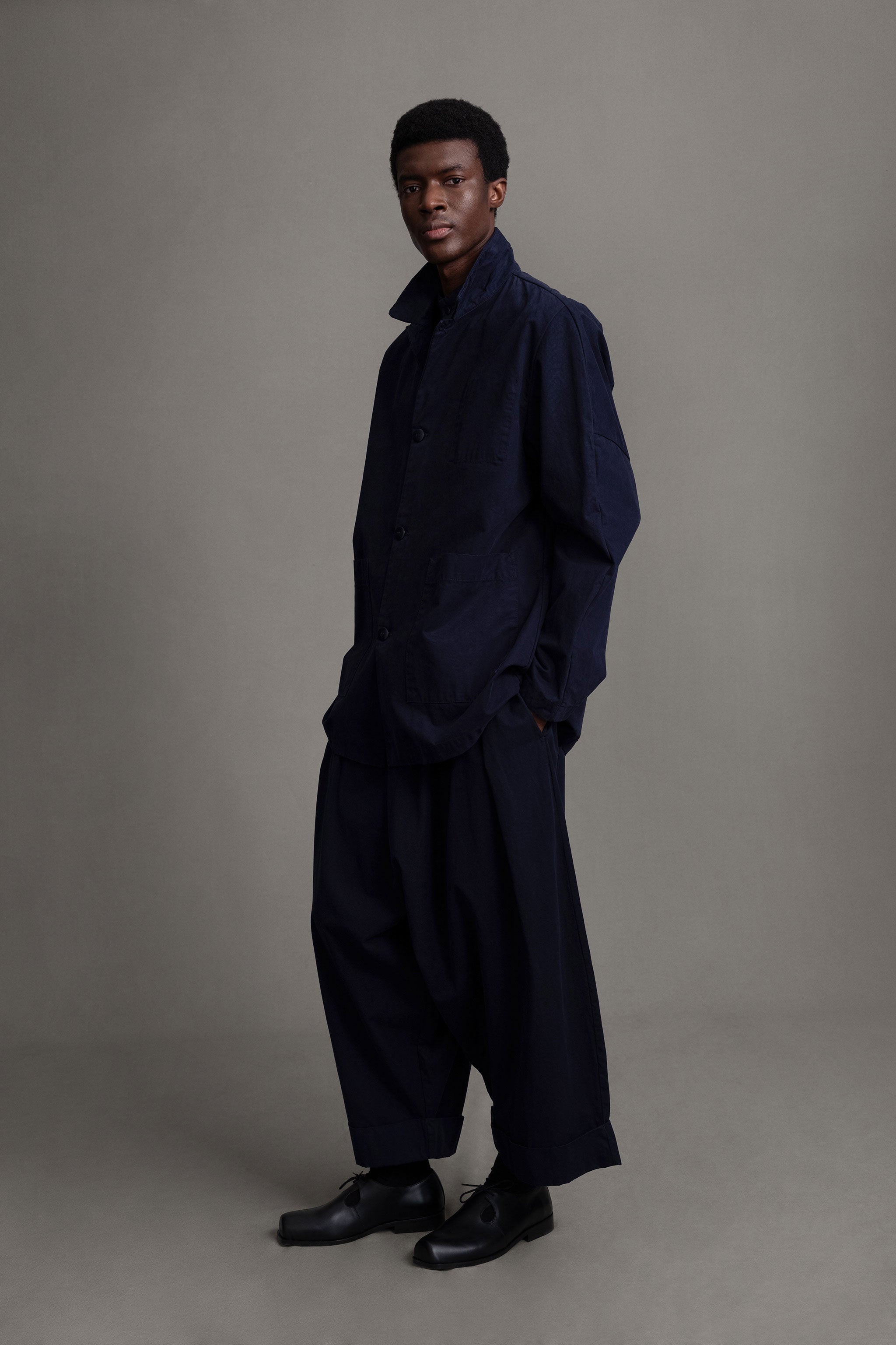 THE MECHANIC JACKET / WORK TWILL INK