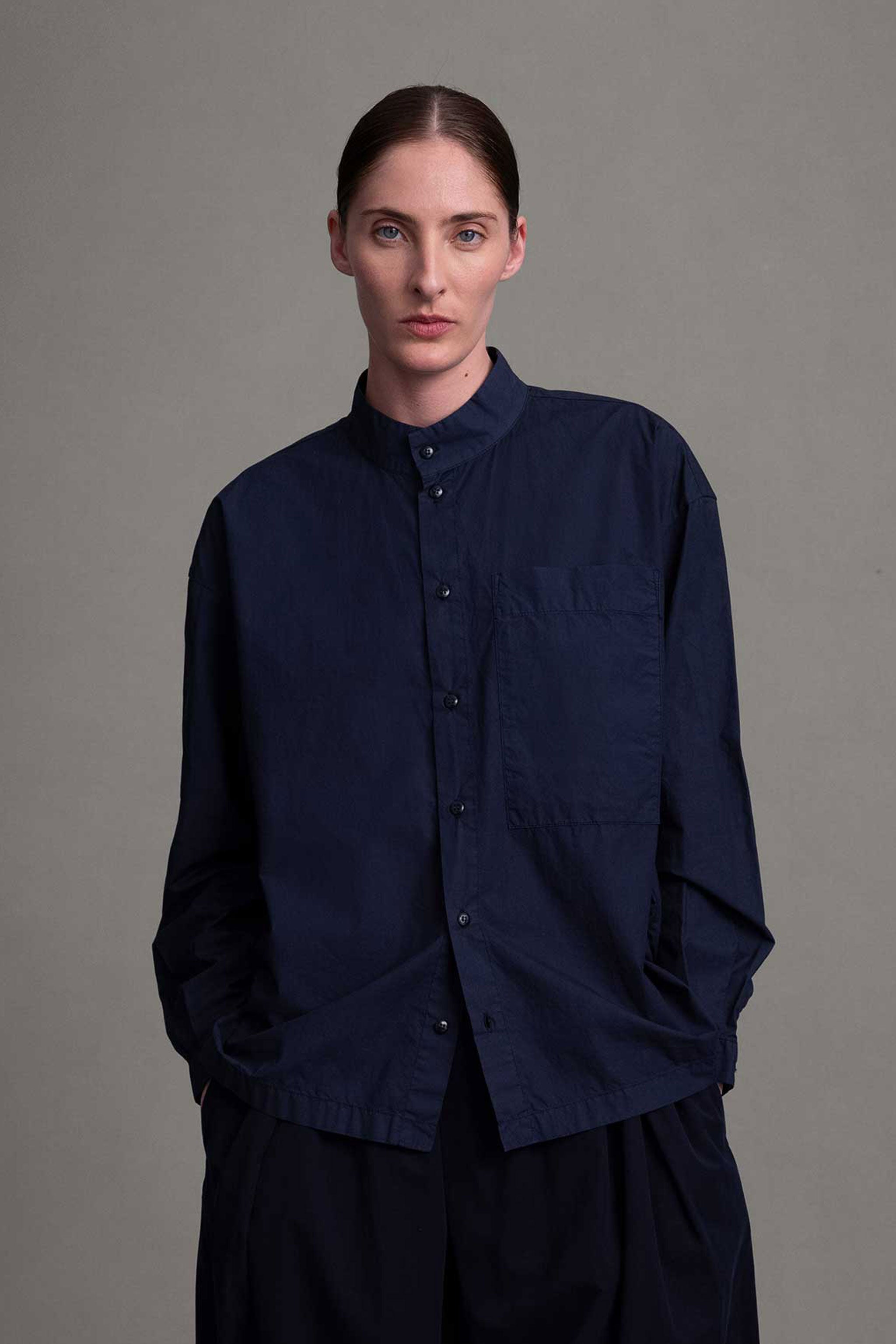 THE DRAUGHTSMAN SHIRT / FINE CANVAS INK