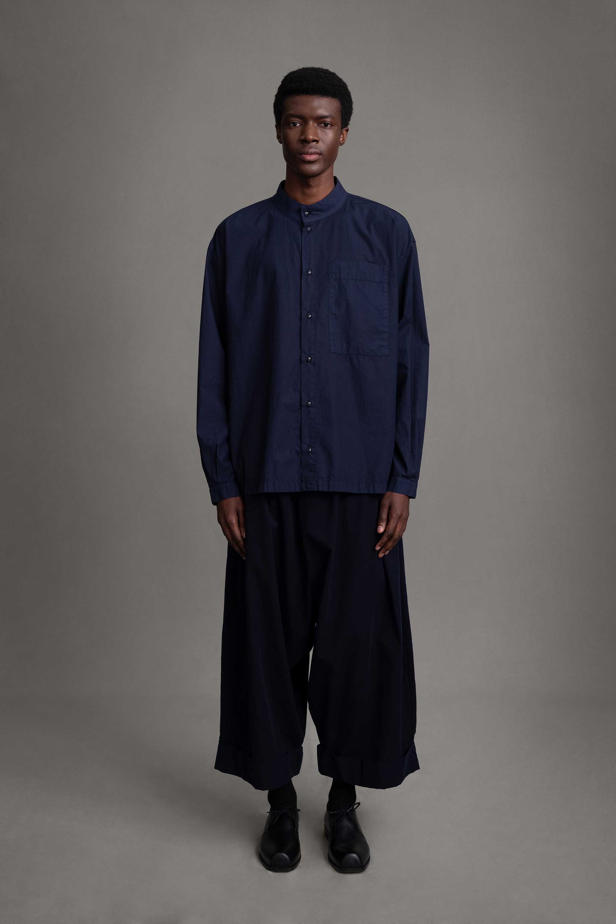 THE BAKER TROUSER / FINE CANVAS INK