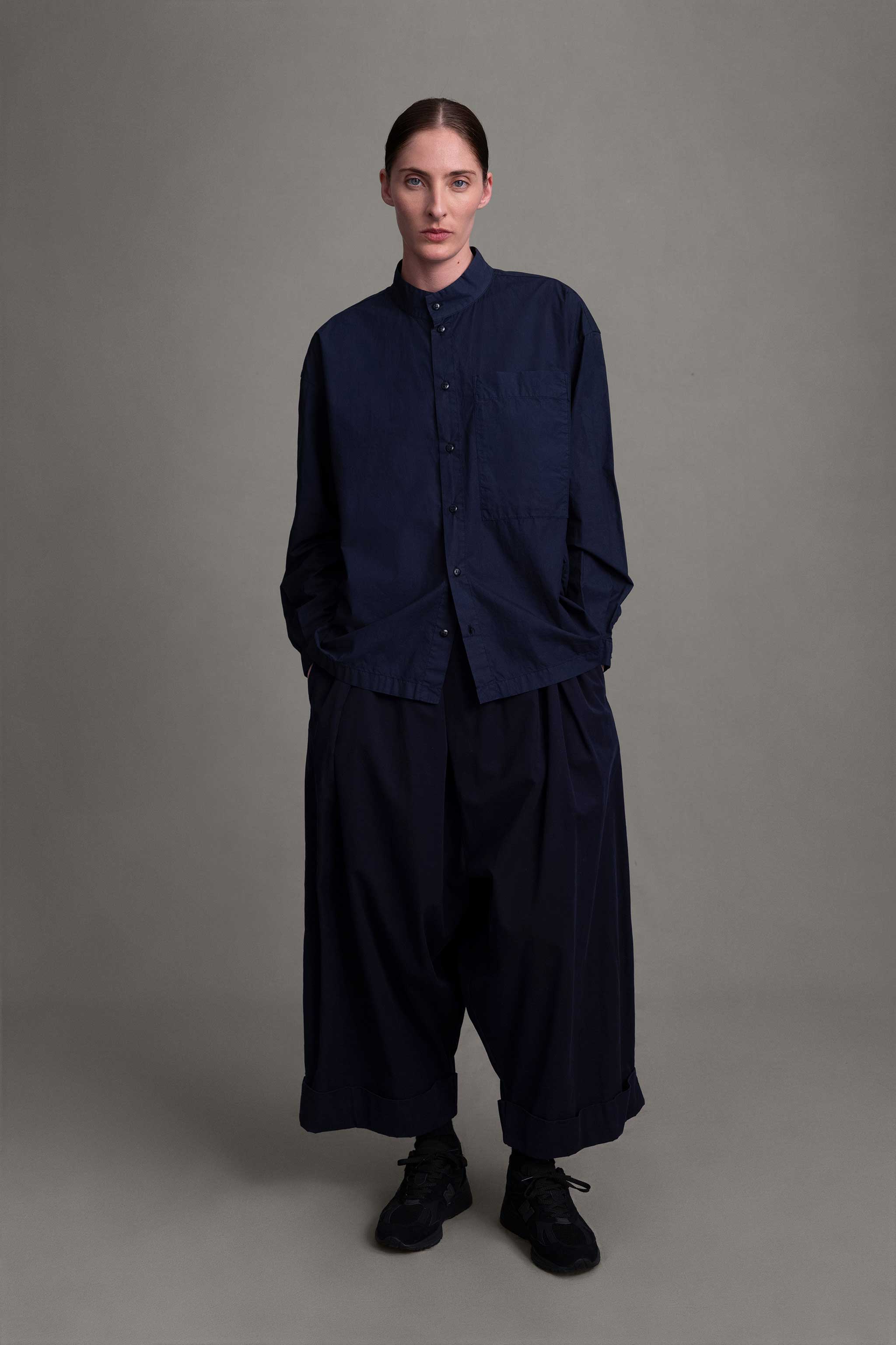 THE PHYSICIAN SHIRT / POPLIN INK