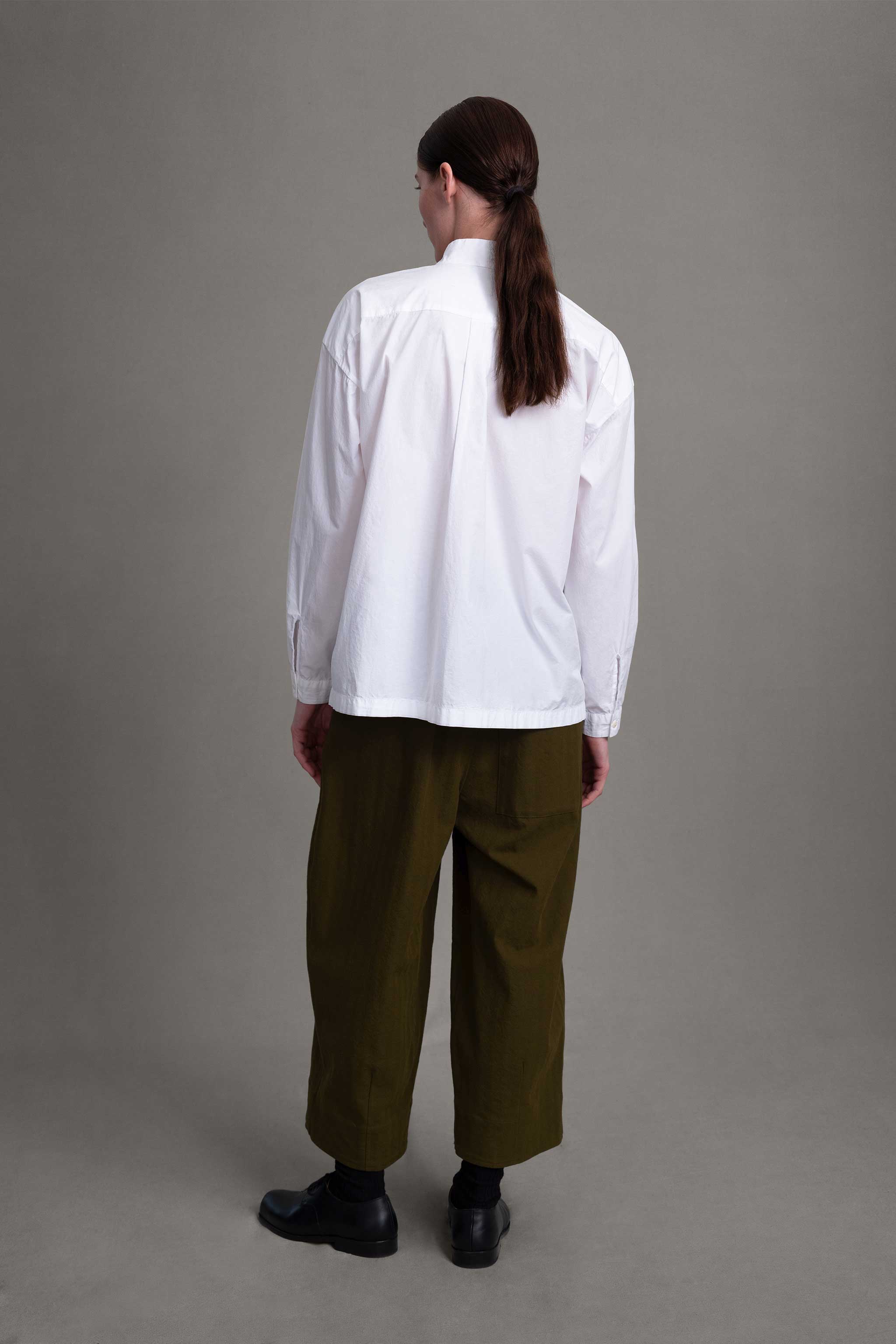 THE ETCHER TROUSER / HERRINGBONE SUITING HEATH