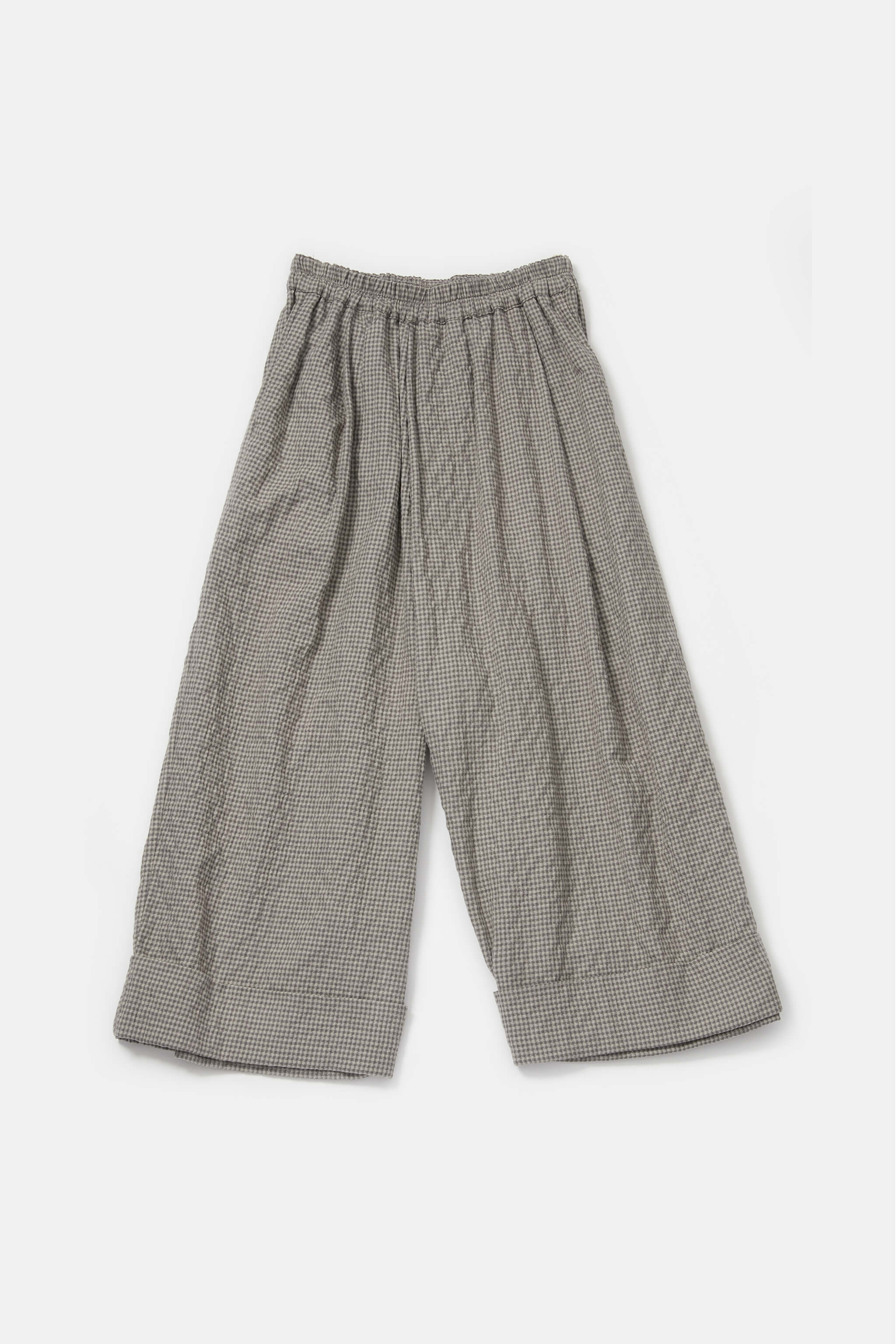 THE BAKER TROUSER / GINGHAM RAW STONE