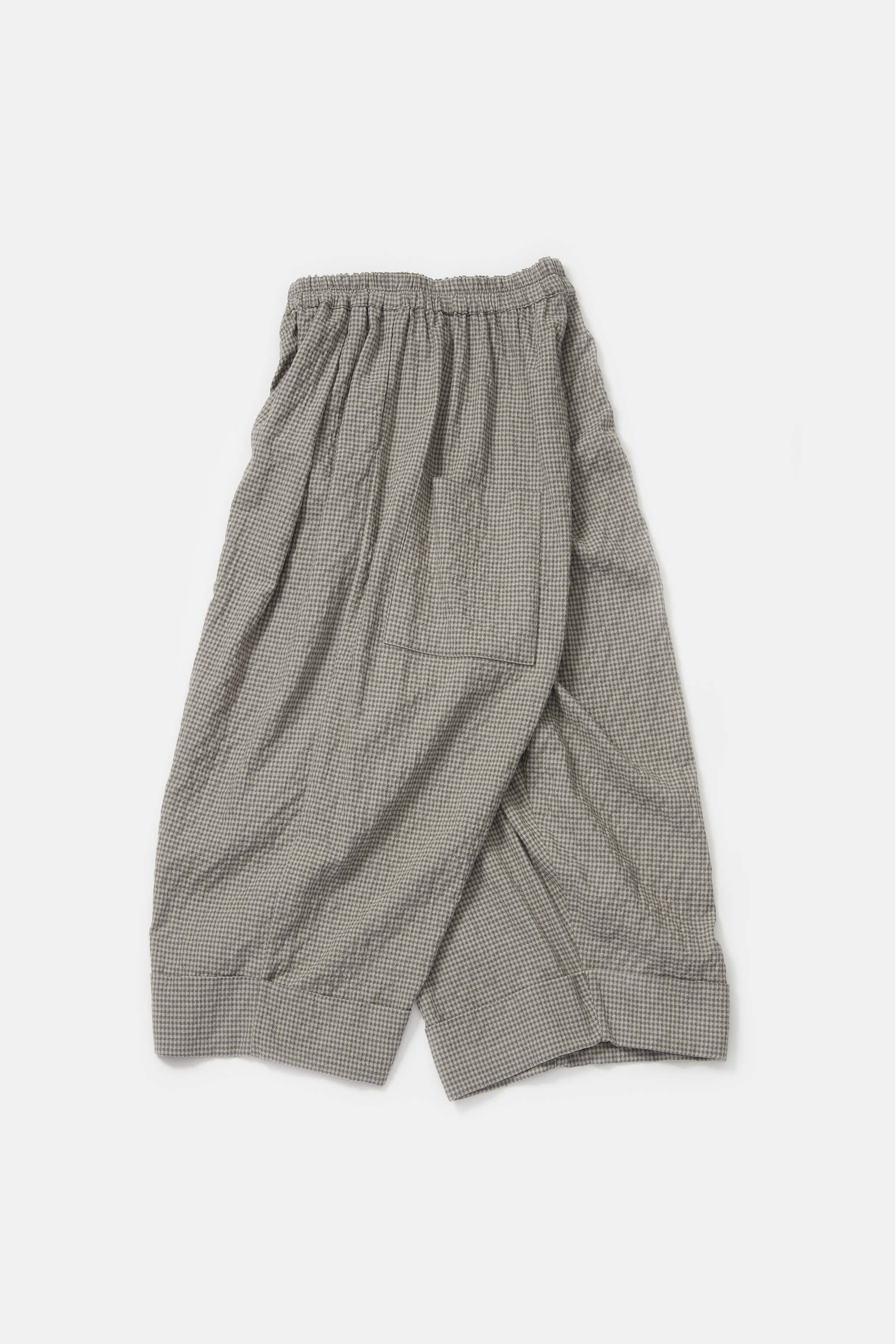 THE BAKER TROUSER / GINGHAM RAW STONE