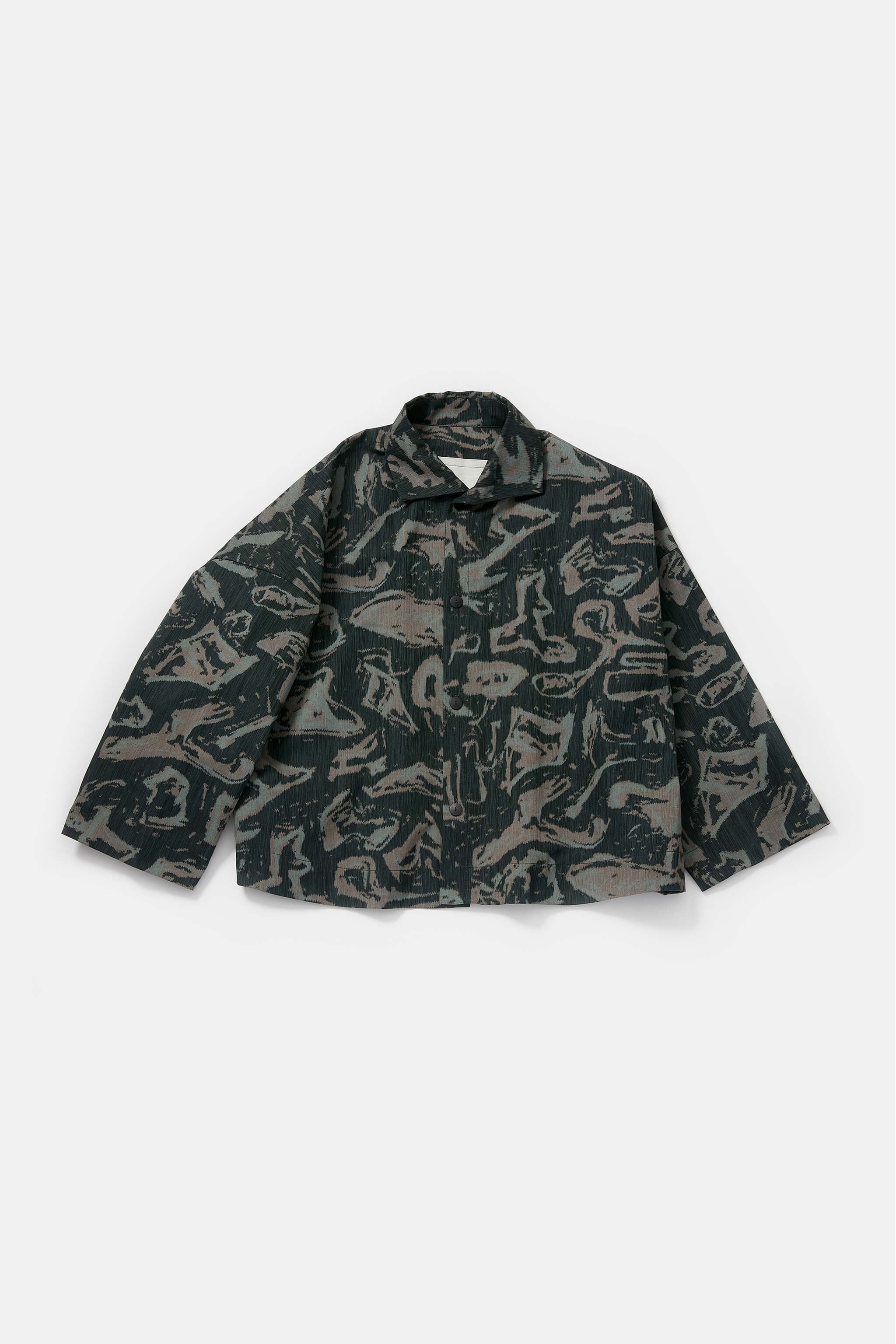 THE CAMPER SHIRT / OIL PASTEL CAMO