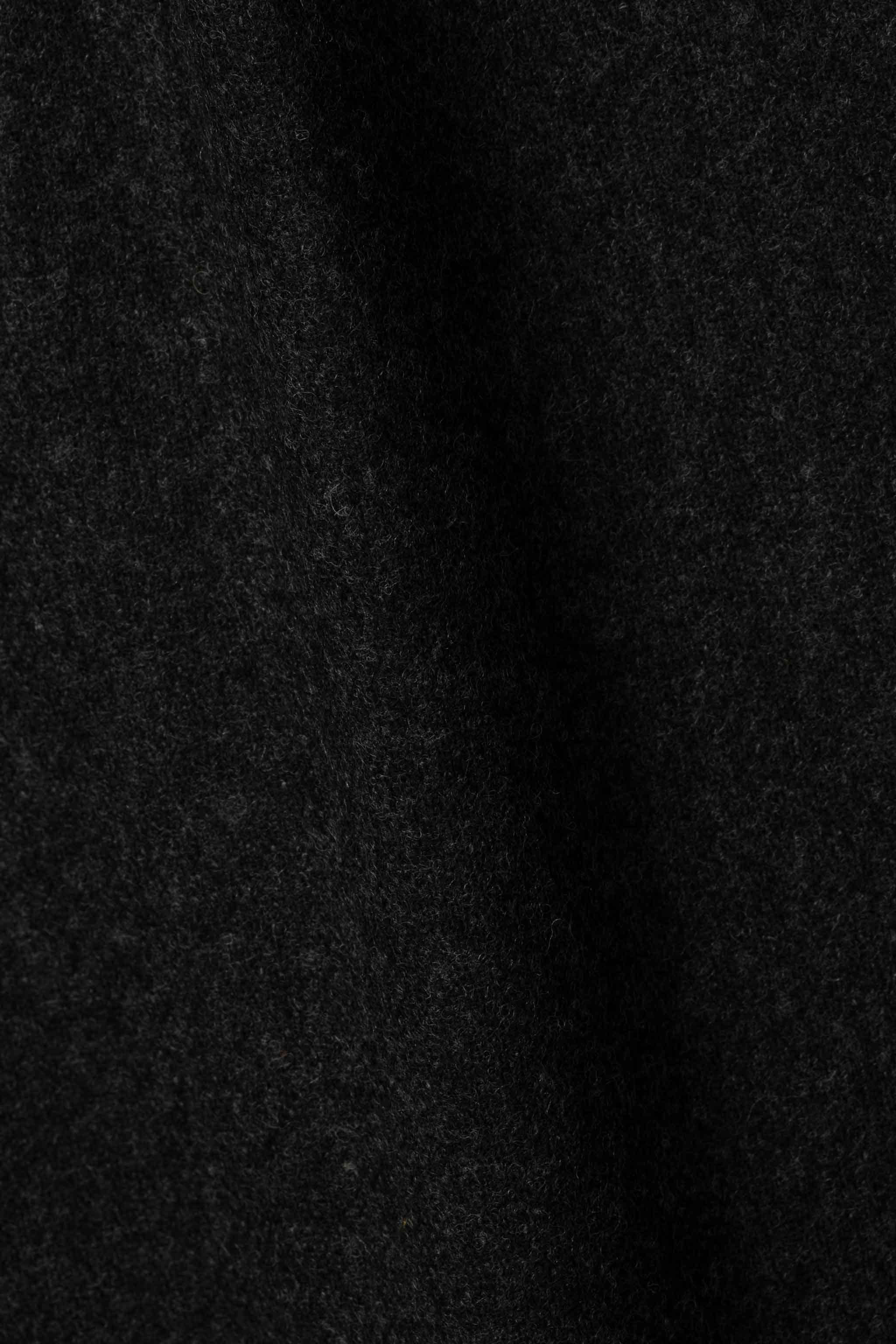 THE BAKER TROUSER / WOOL CASH FLANNEL CHARCOAL