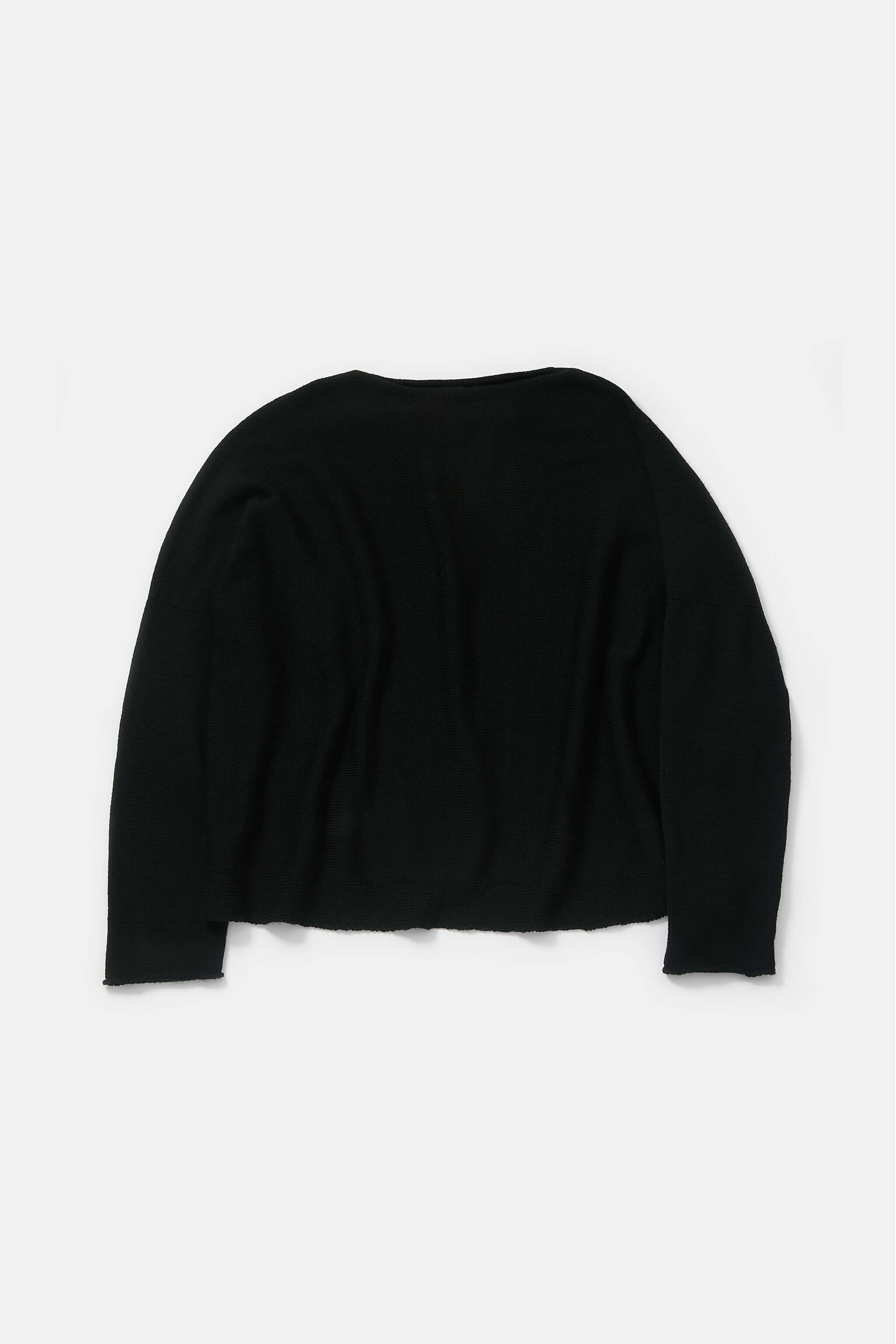 THE CROFTER JUMPER / MERINO WOOL BLACK