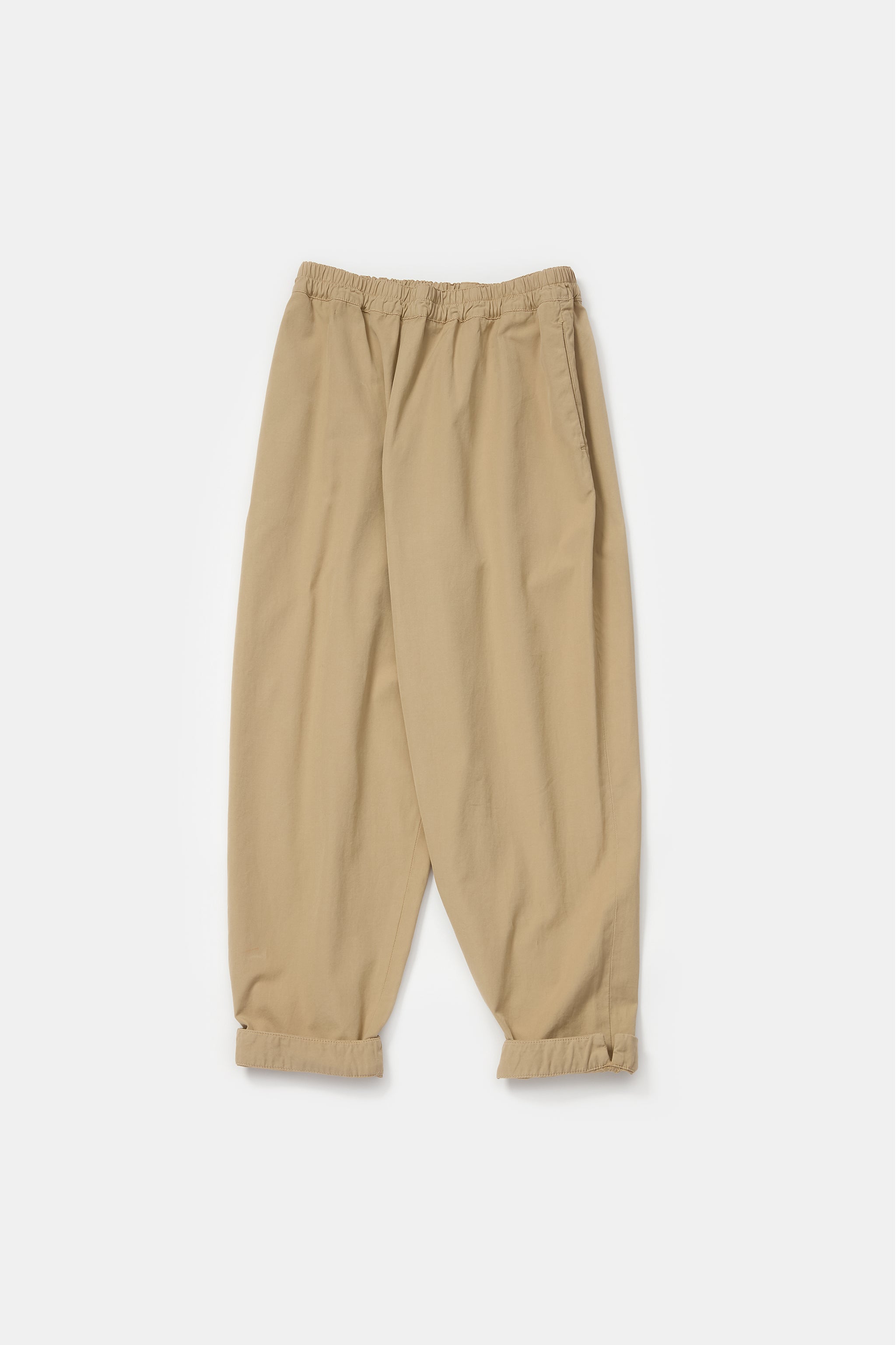 THE GYMNAST TROUSER / FINE CANVAS SAND