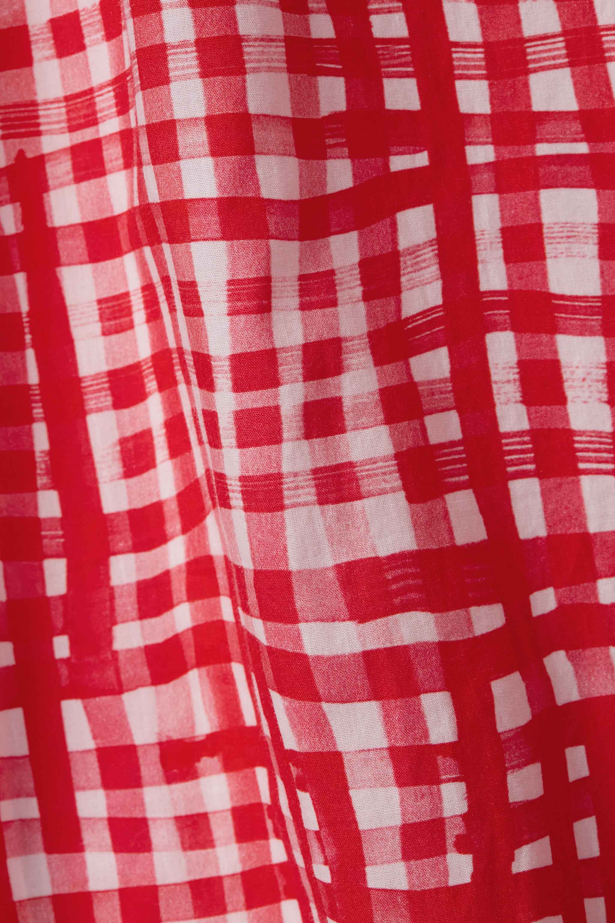 THE HARVESTER SKIRT / PAINTED CHECK JAM