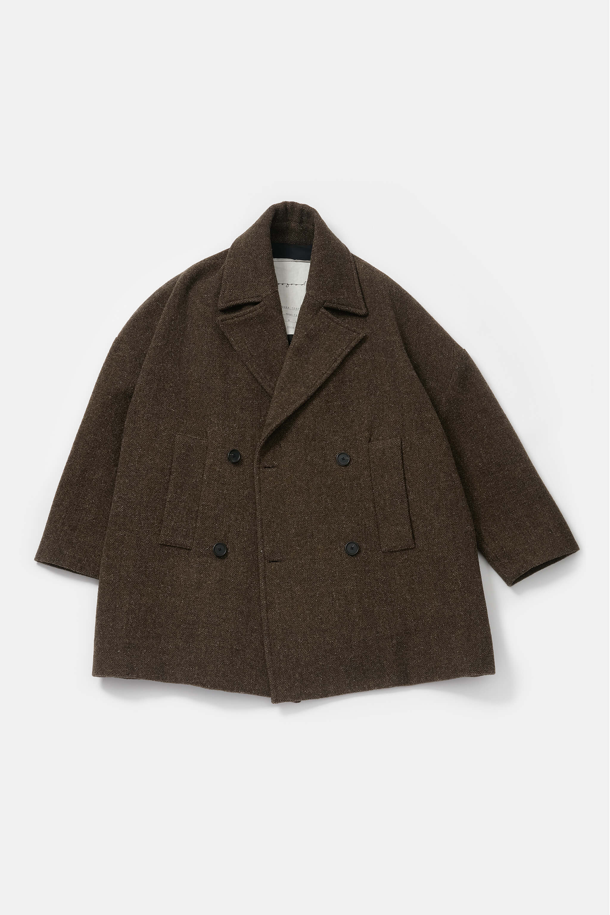 THE LOGGER COAT / WOOL TWEED HEATHLAND