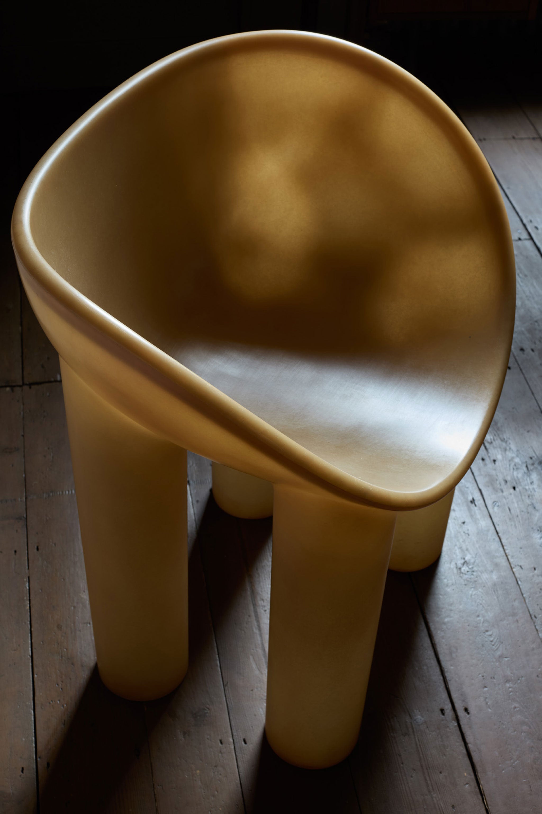 Roly-Poly Dining Chair / Raw